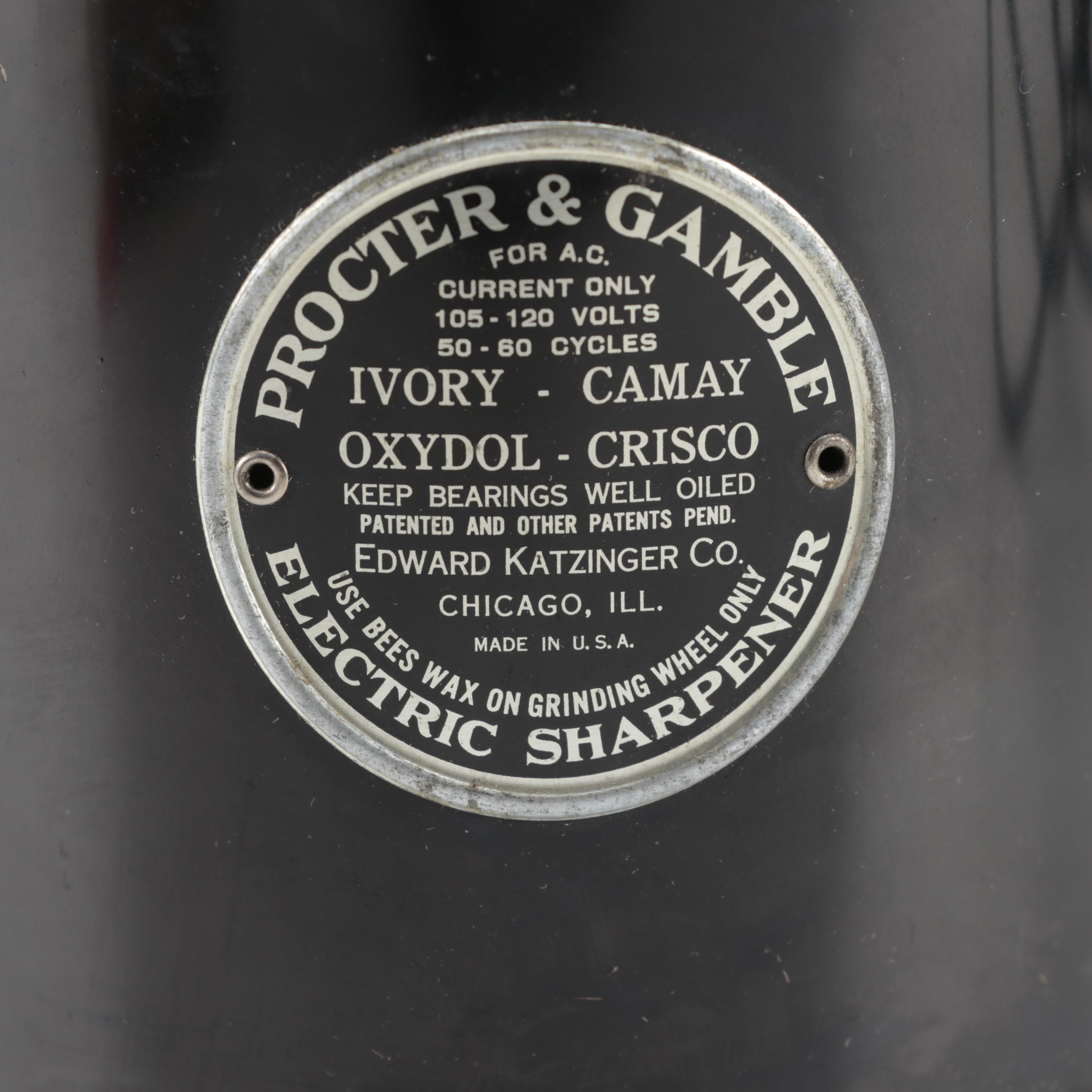 Edward Katzinger Co. for Procter & Gamble "Miracle" Electric Sharpener