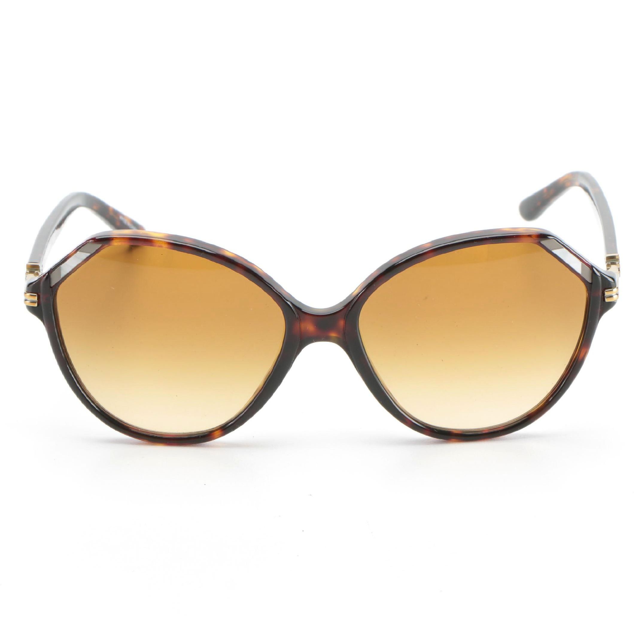 Tory Burch TY7138 Gradient Lens Sunglasses in Tortoise with Case