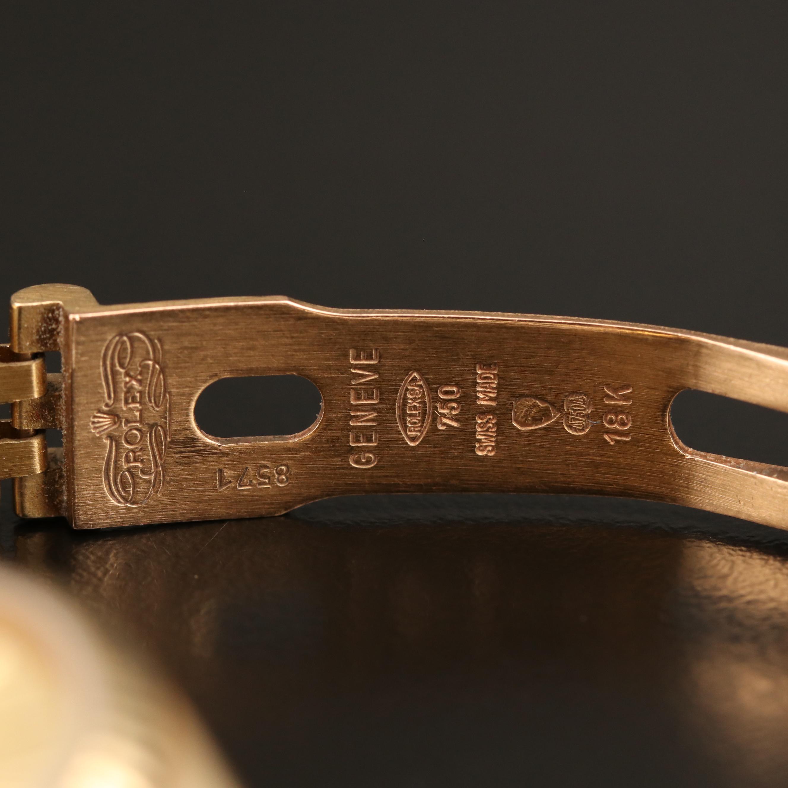 1989 Rolex Oyster Perpetual 18K Automatic Watch