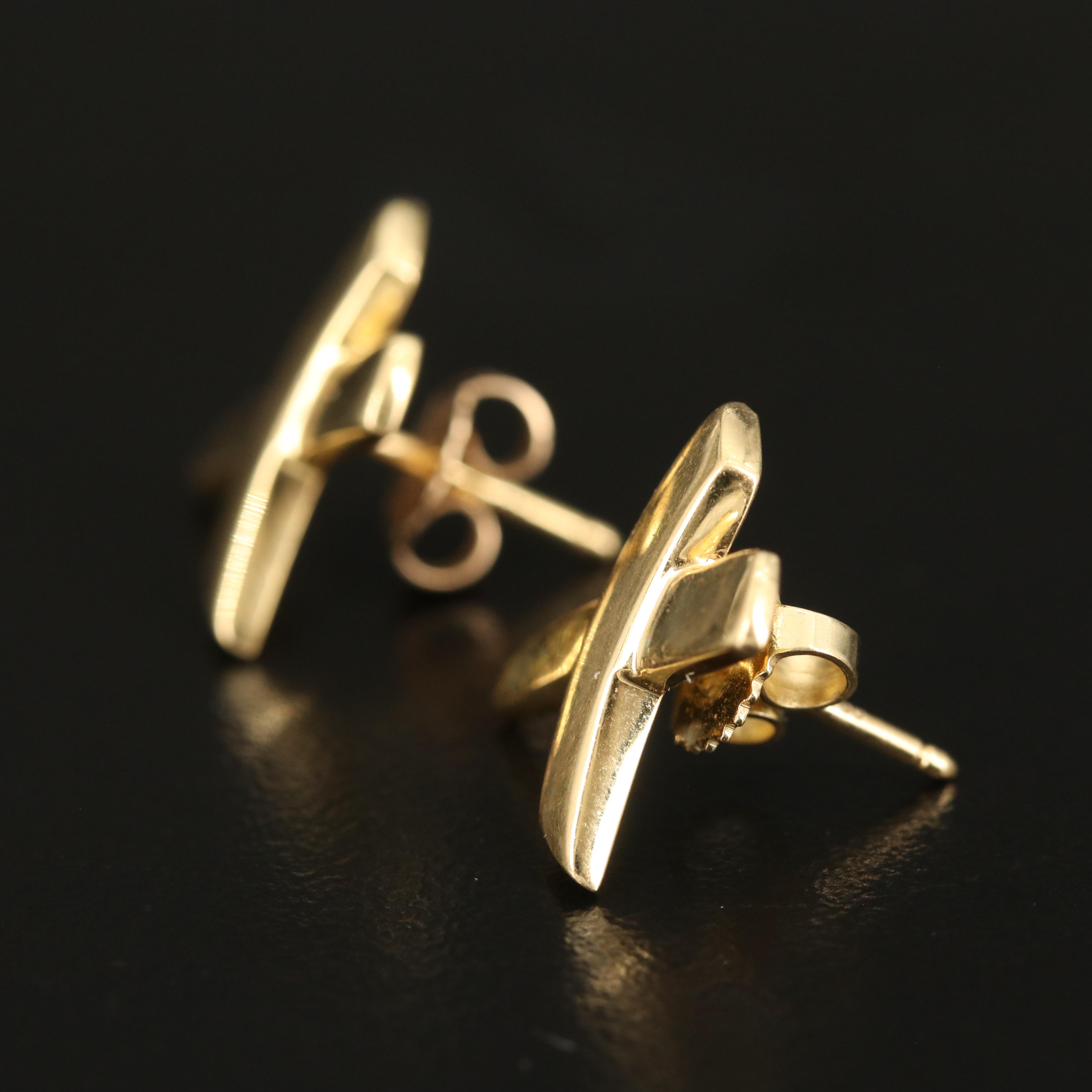 Paloma Picasso for Tiffany & Co. "Graffiti X" 18K Earrings