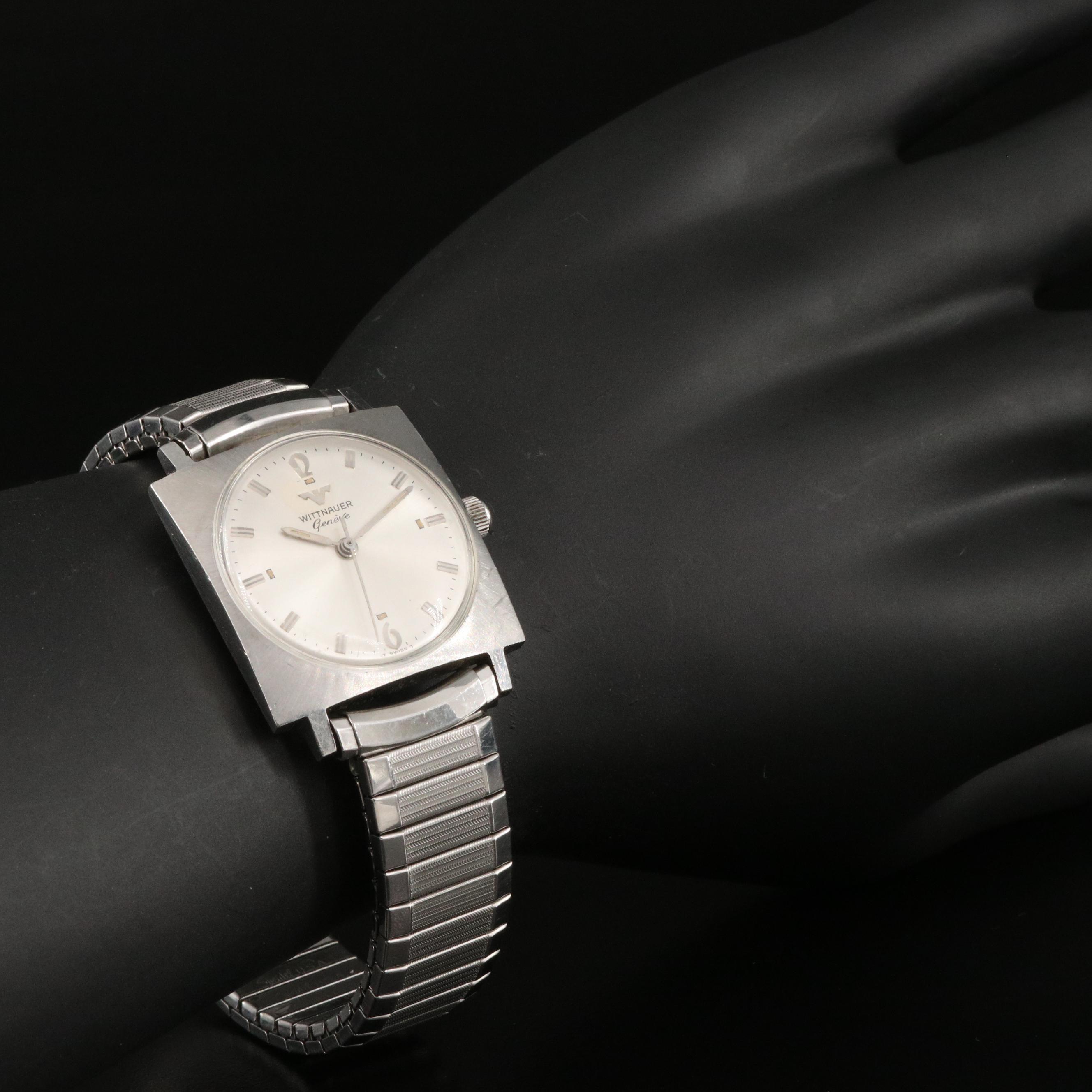 Vintgae Wittnauer Stainless Steel Watch