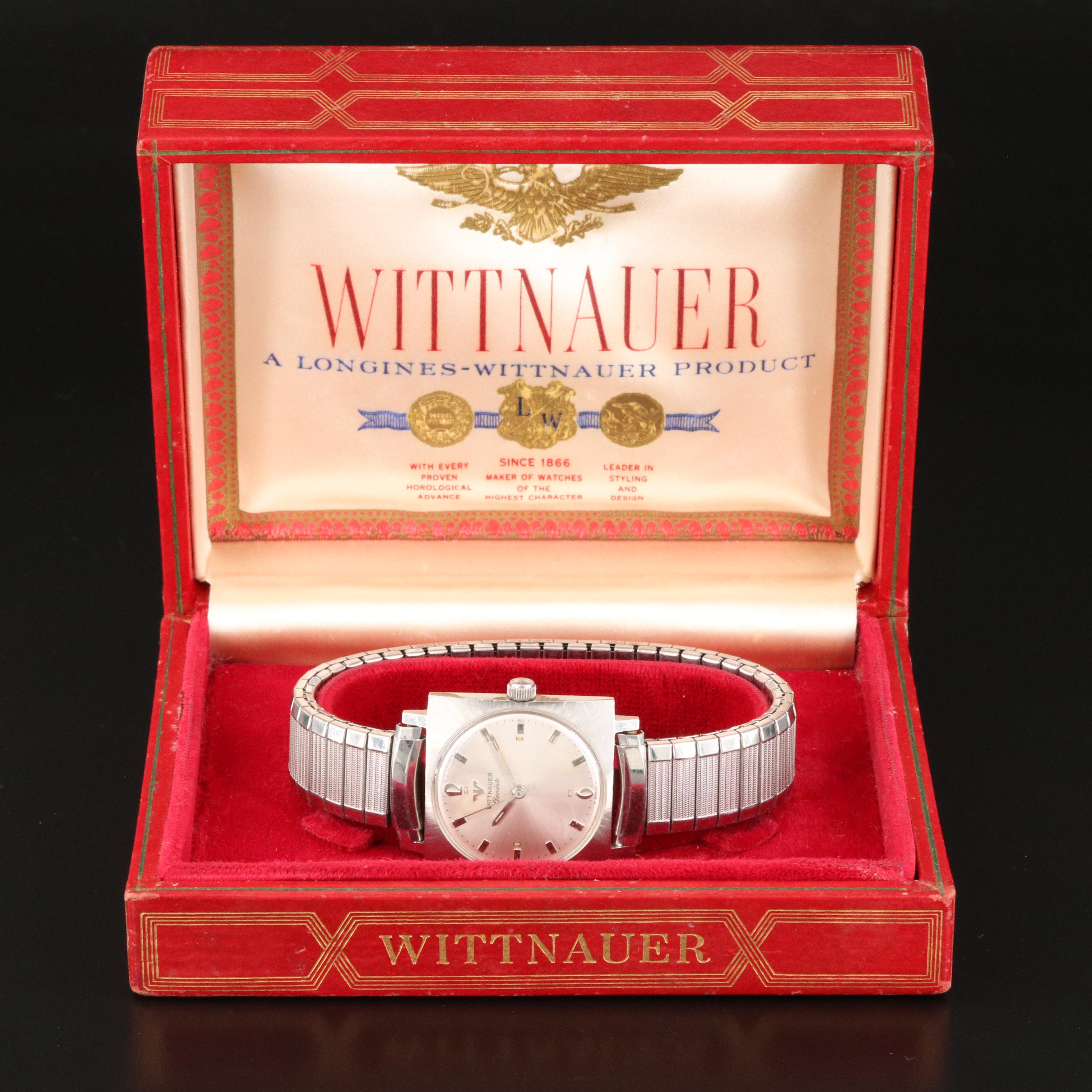 Vintgae Wittnauer Stainless Steel Watch