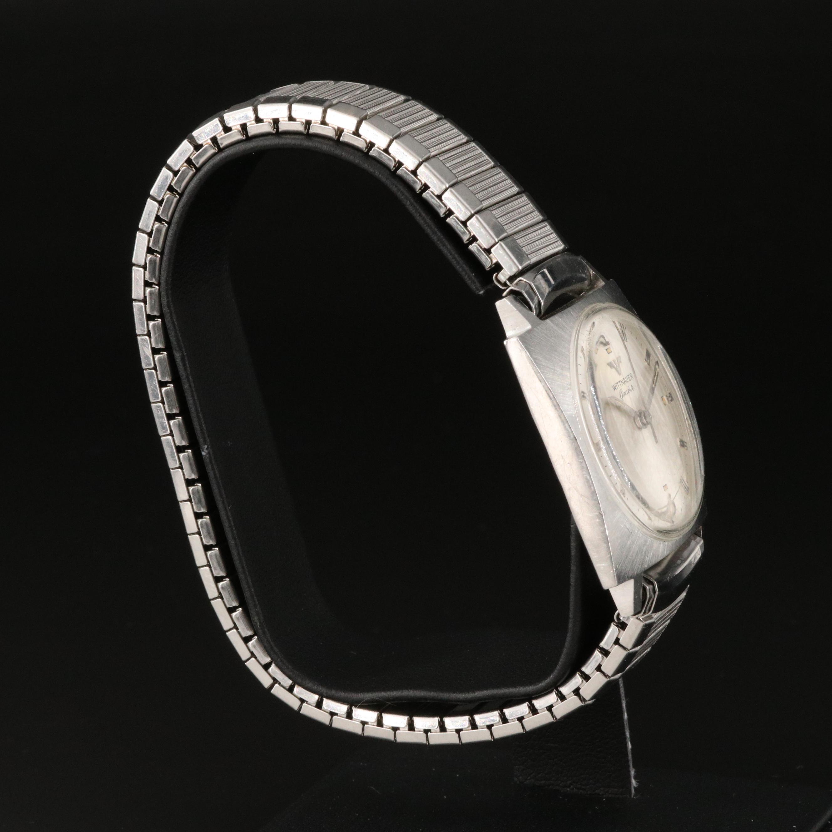 Vintgae Wittnauer Stainless Steel Watch