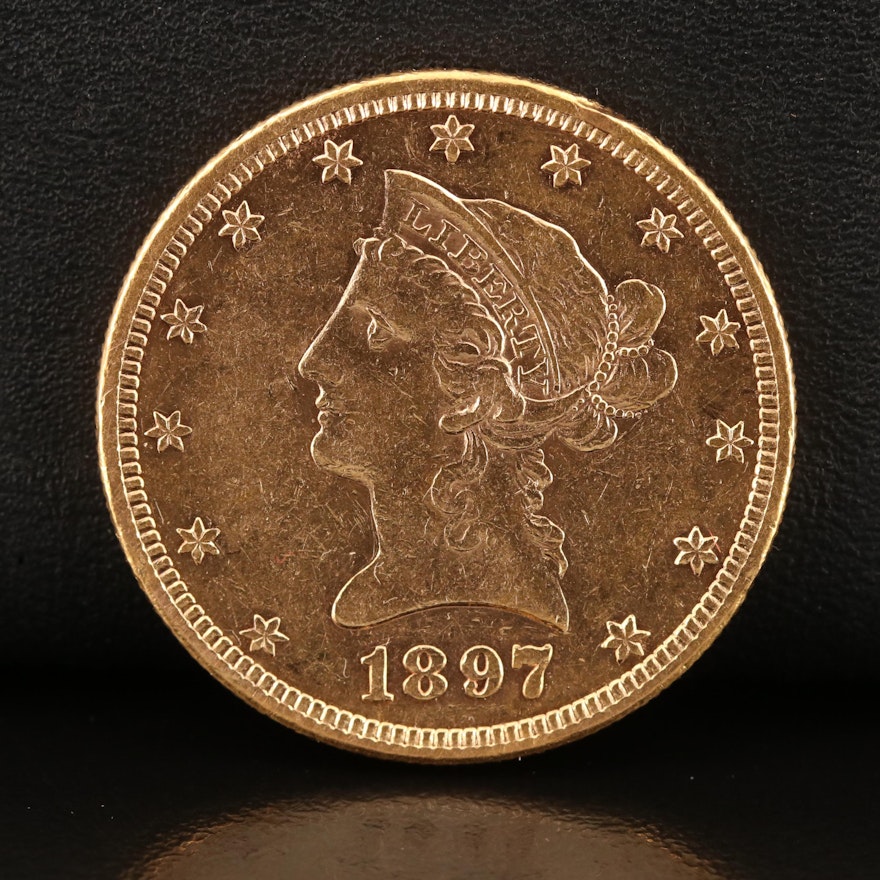 1897-S Liberty Head Gold $10 Eagle