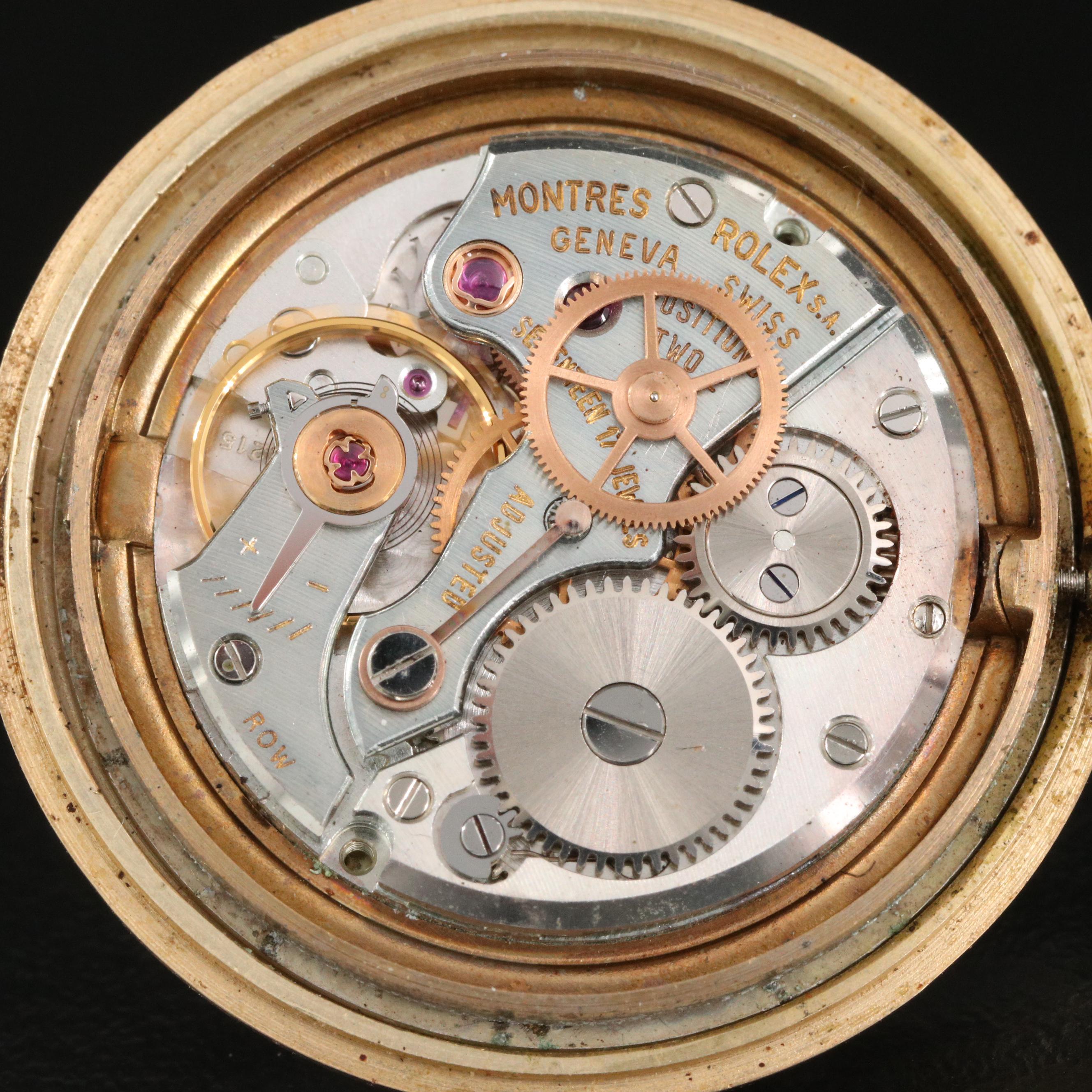 Vintage Rolex 14K Stem Wind Watch