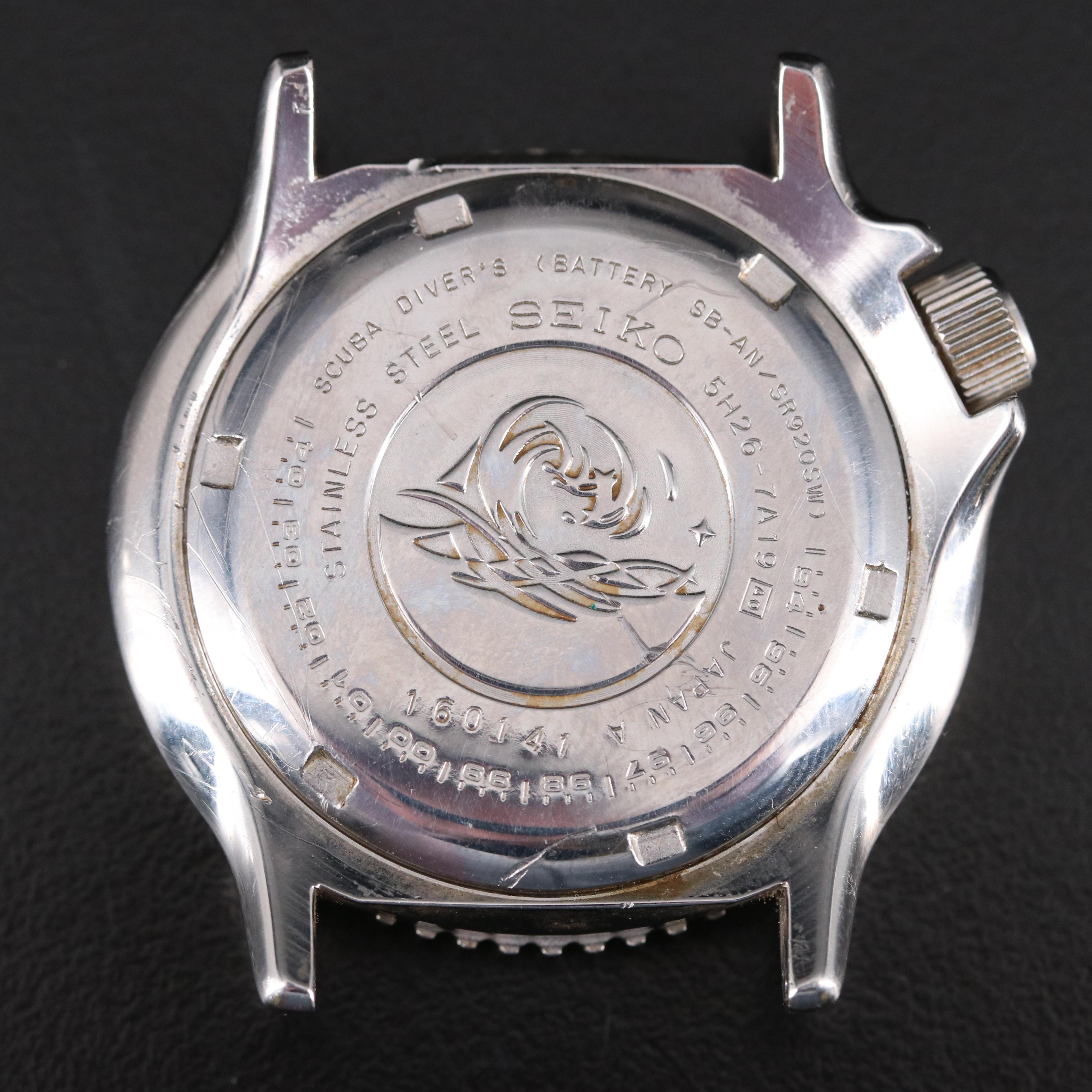 Vintage Seiko Divers 200 Meters Stainless Steel Watch