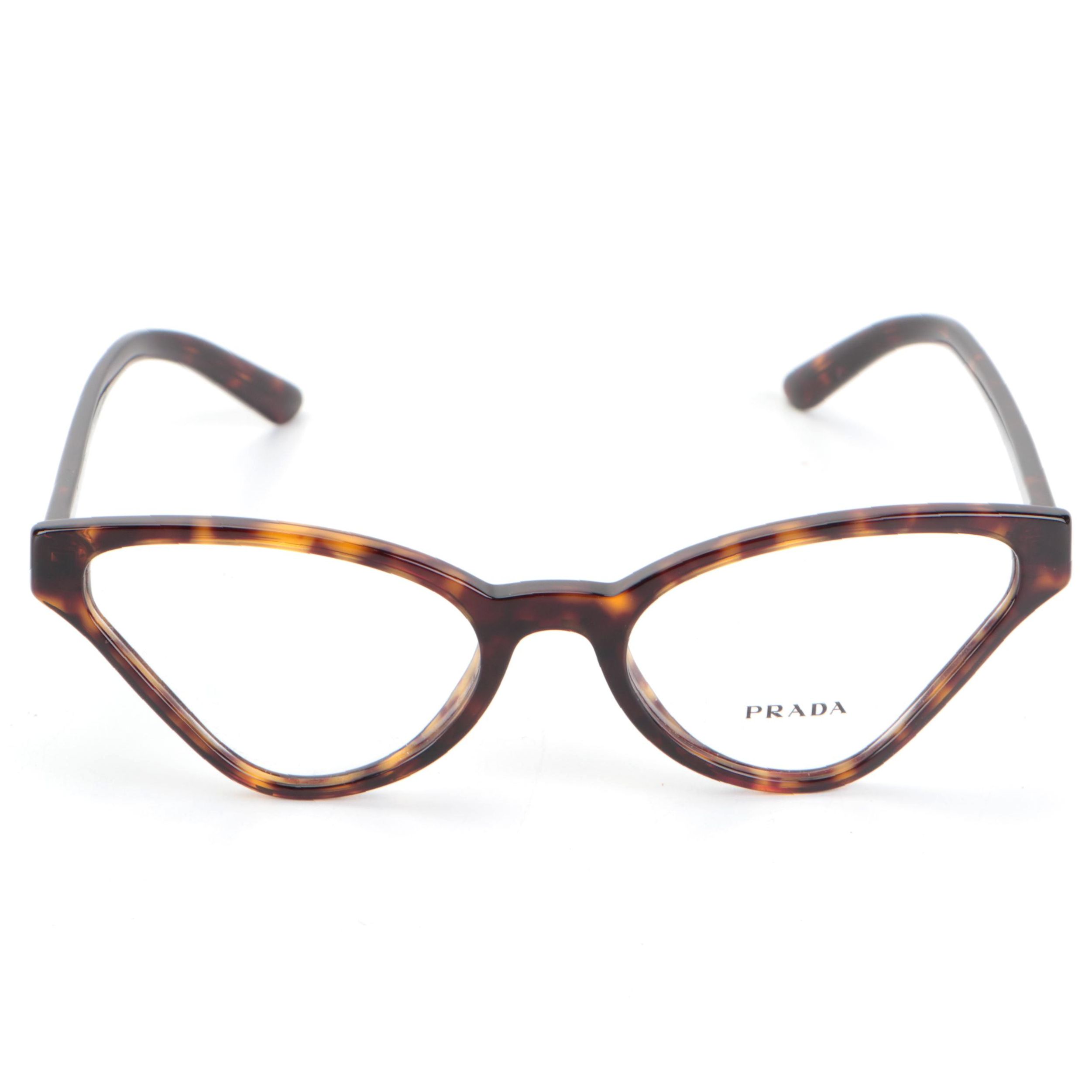 Prada VPR 06X Butterfly Eyeglasses in Tortoise with Case and Box