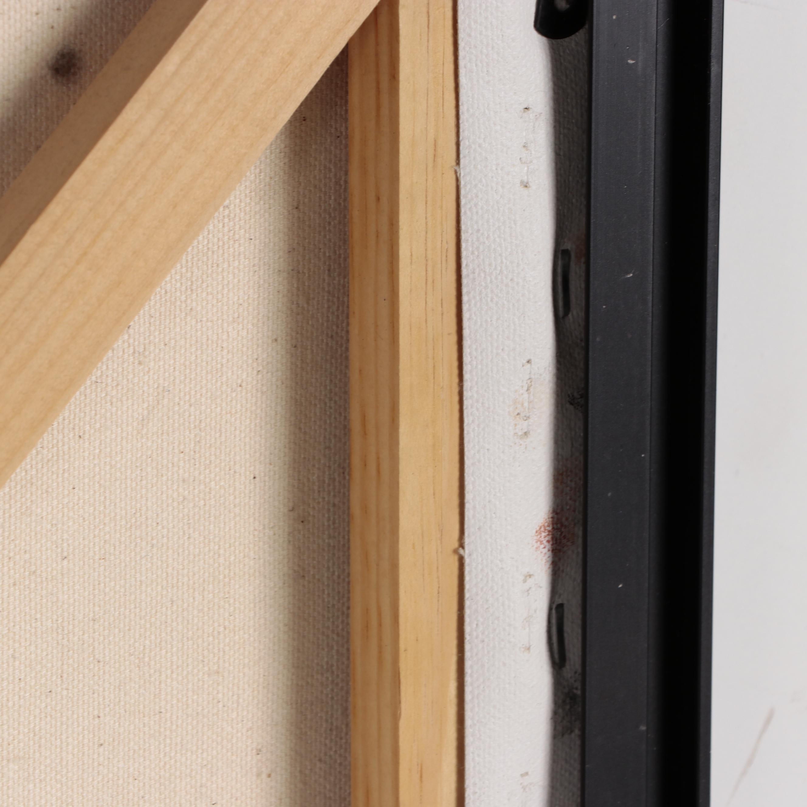 Kaz Ooka Oil Painting "Sanae and Musicians," 2014