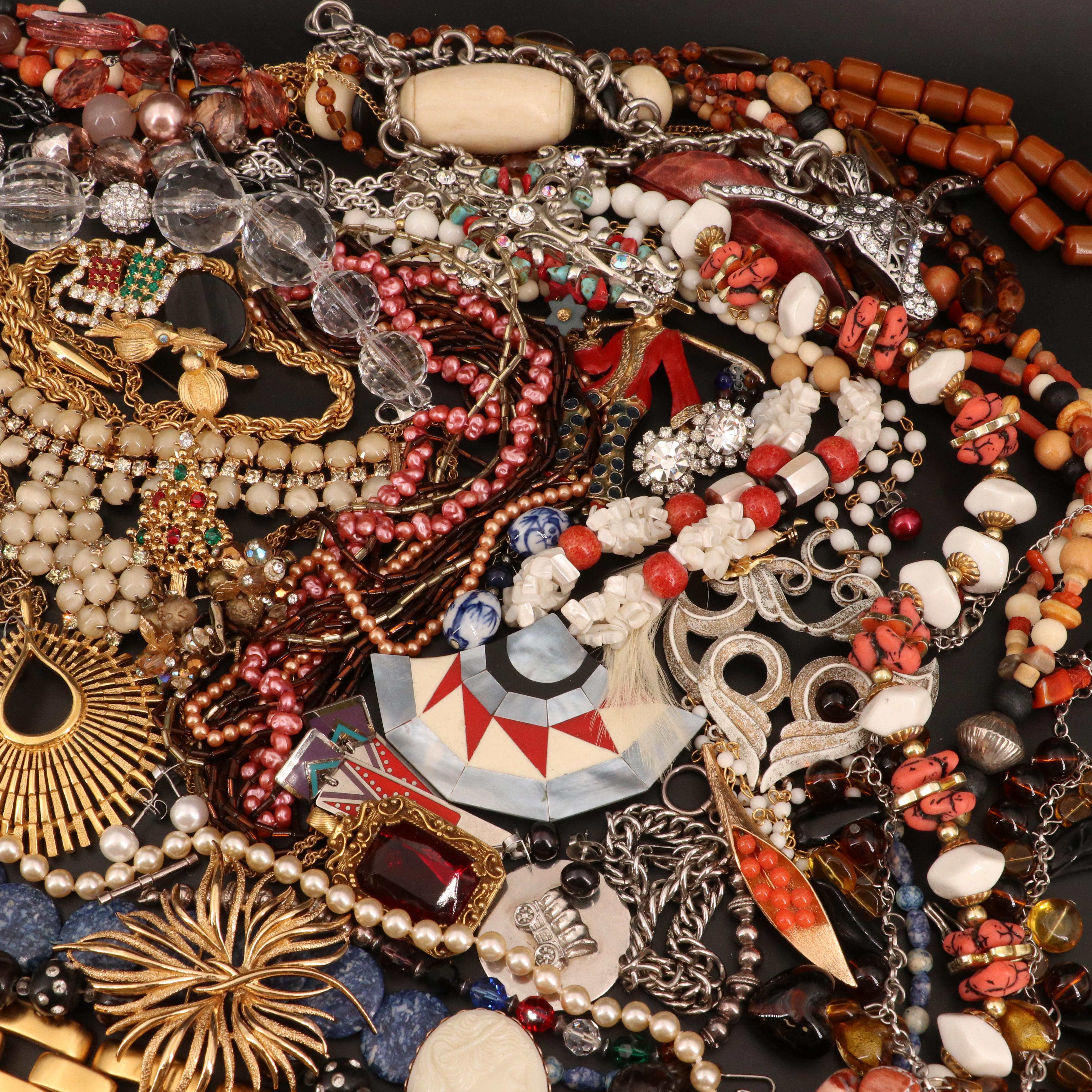 Vintage Jewelry Featuring Judy Lee and Laurel Burch "Nicolai" Earrings