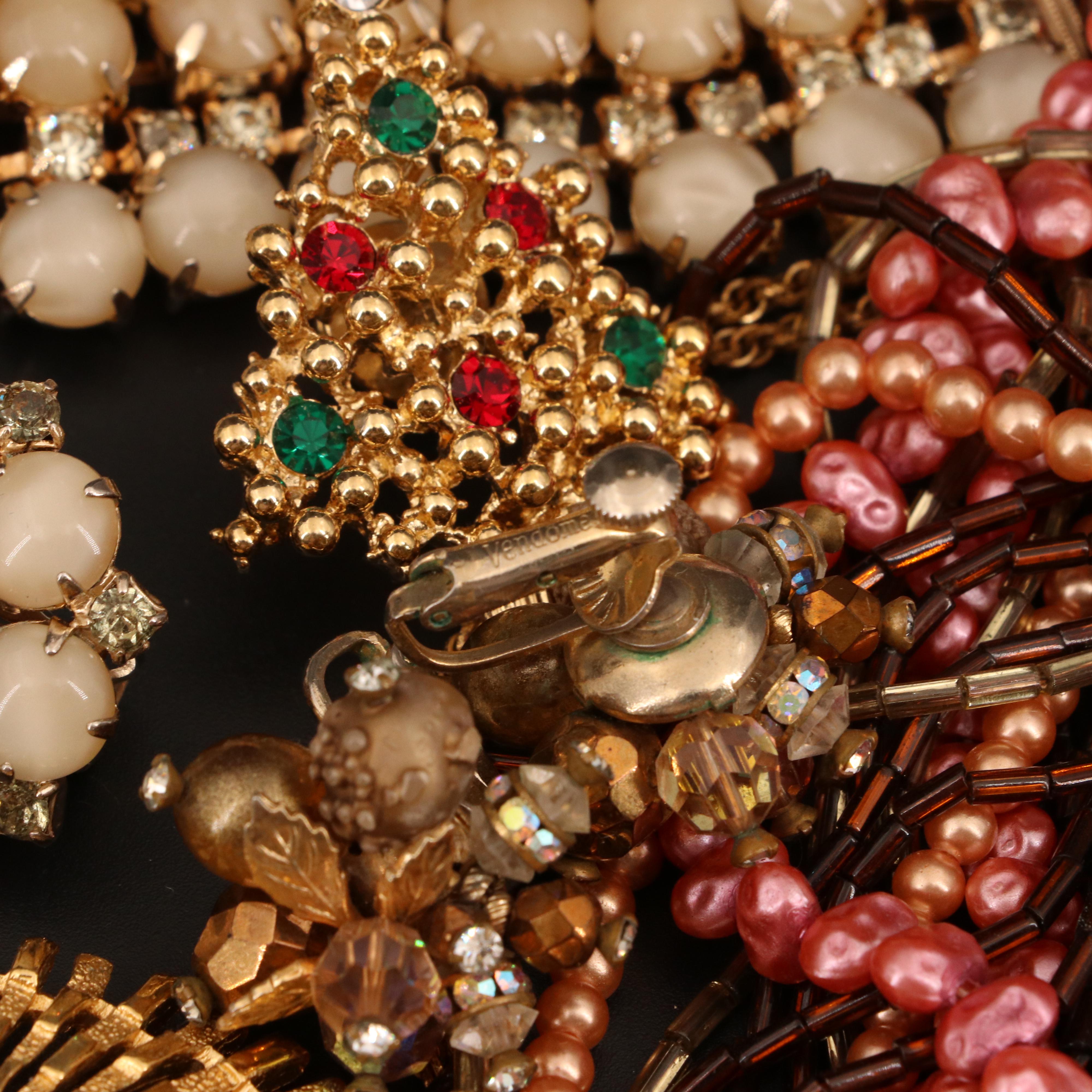 Vintage Jewelry Featuring Judy Lee and Laurel Burch "Nicolai" Earrings