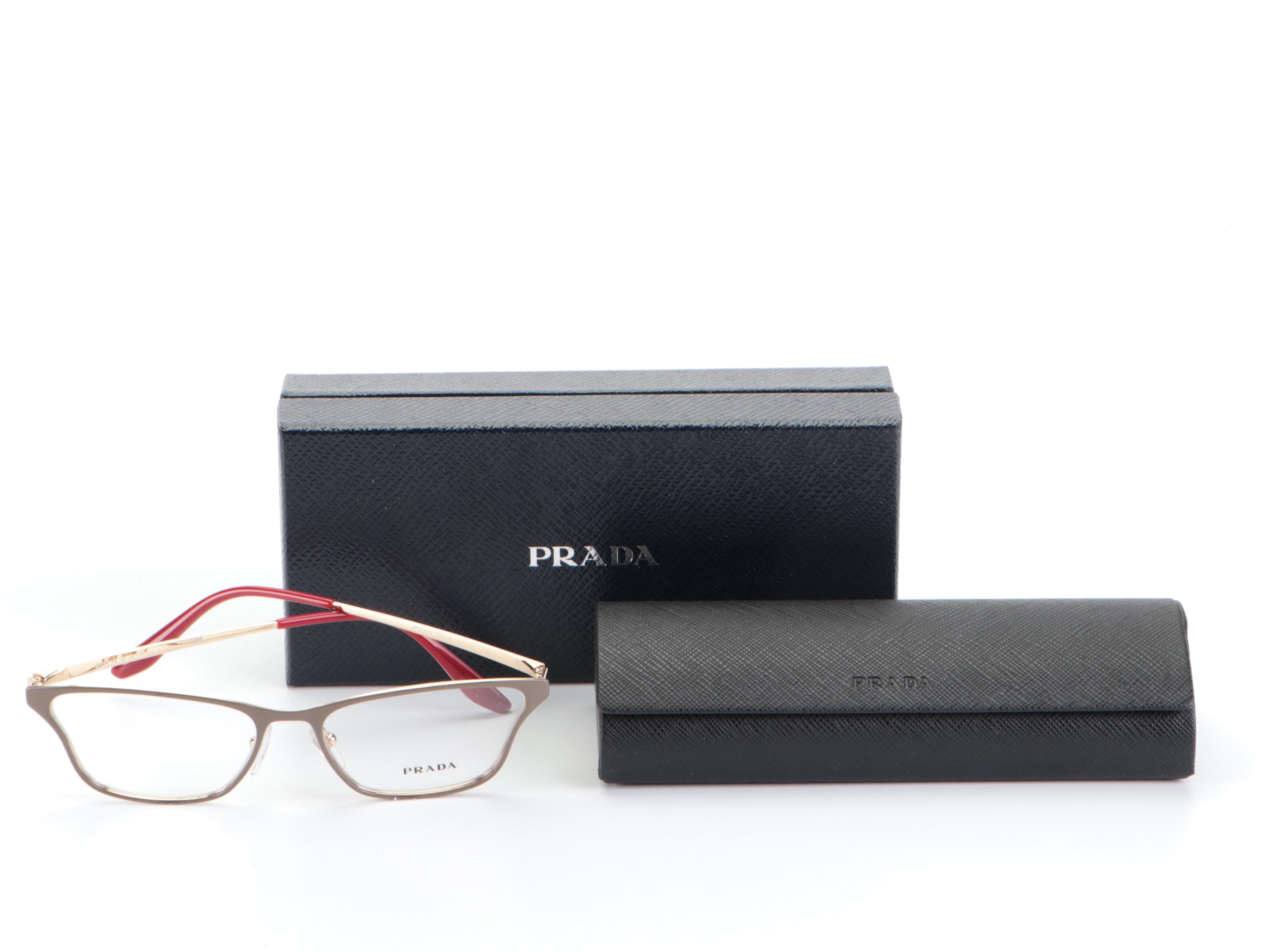 Prada VPR60X Optical Frames with Case and Box