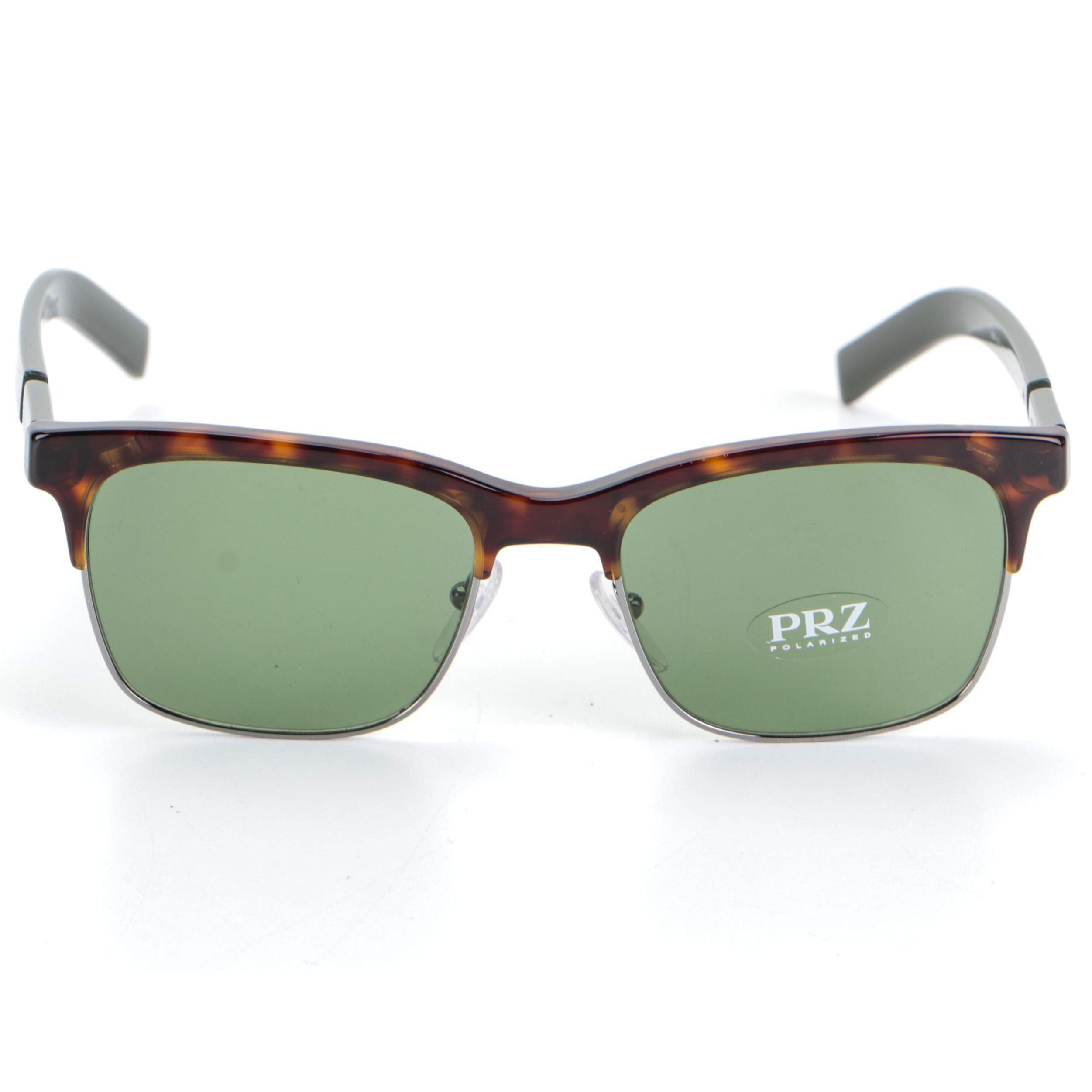 Prada SPR17X Polarized Havana Sunglasses with Case and Box