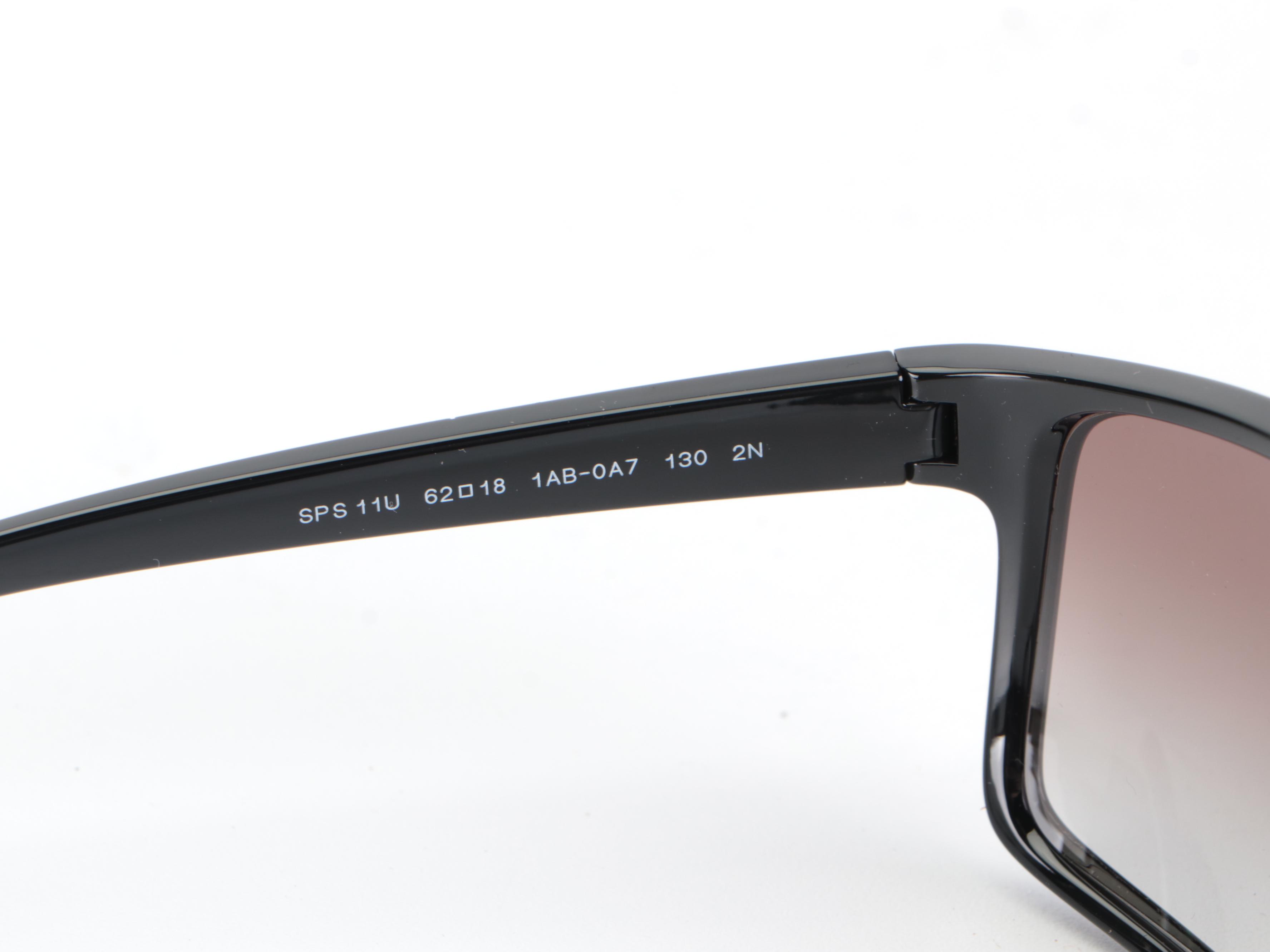 Prada Linea Rossa SPS 11U Browline Sunglasses in Box