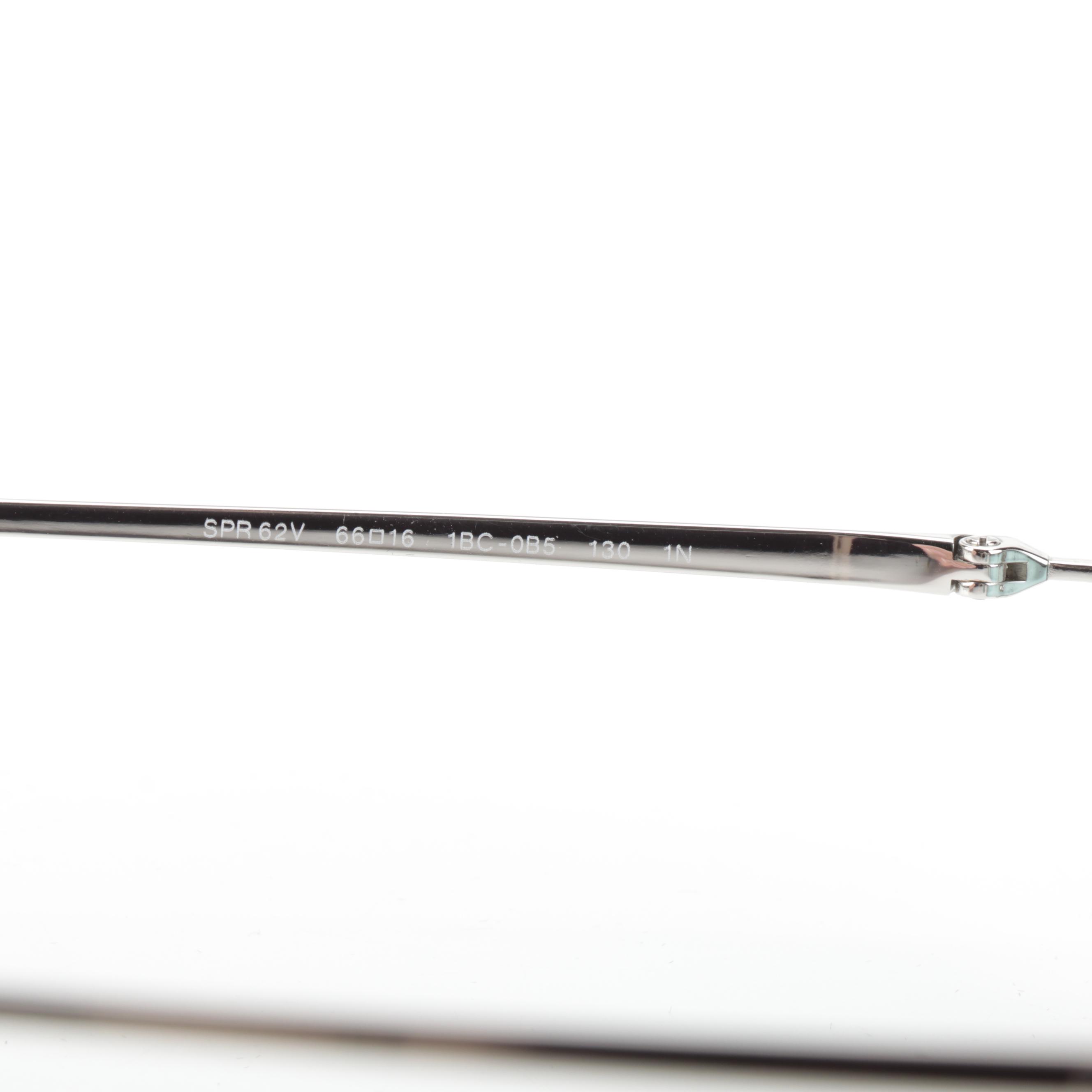 Prada SPR62V Modified Cat Eye Sunglasses with Case