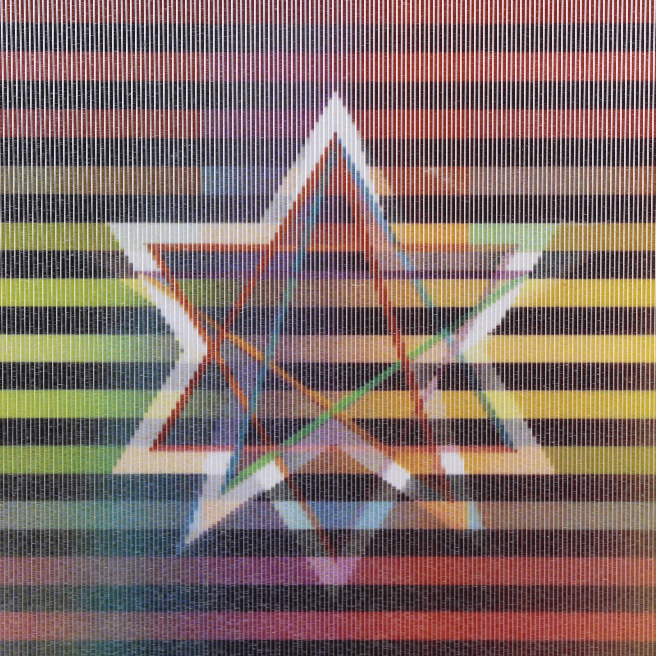 Yaacov Agam Op Art Agamograph "Star of David"