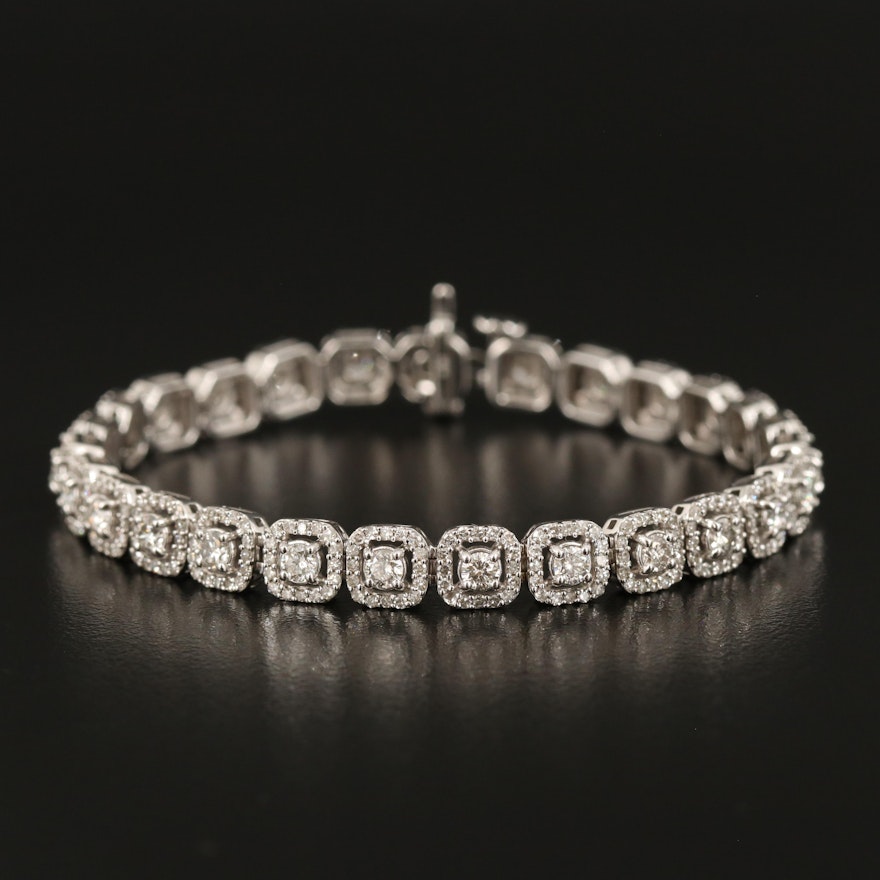 10K 4.72 CTW Diamond Bracelet