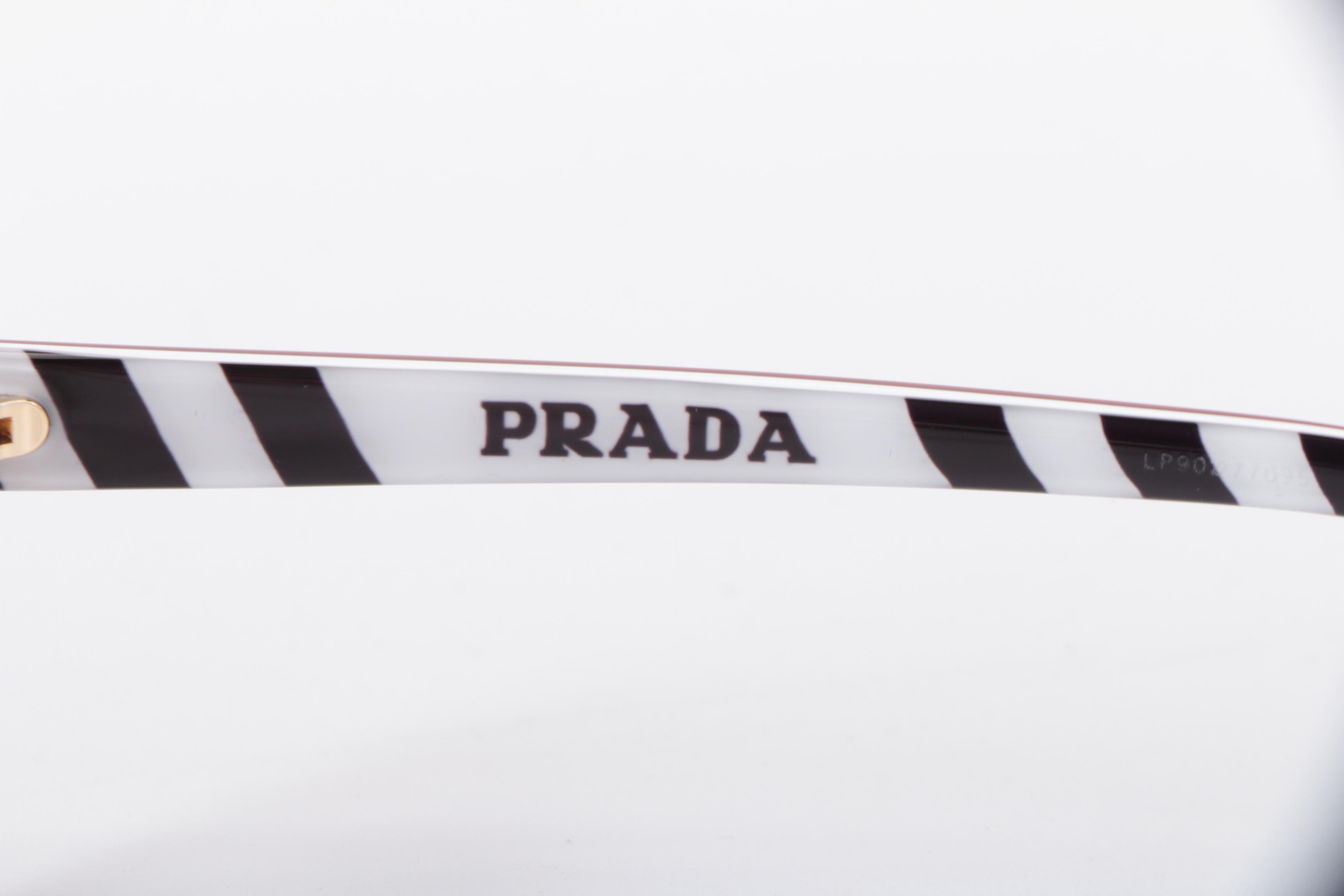 Prada VPR 10X Rectangular Eyeglasses in Box with Case