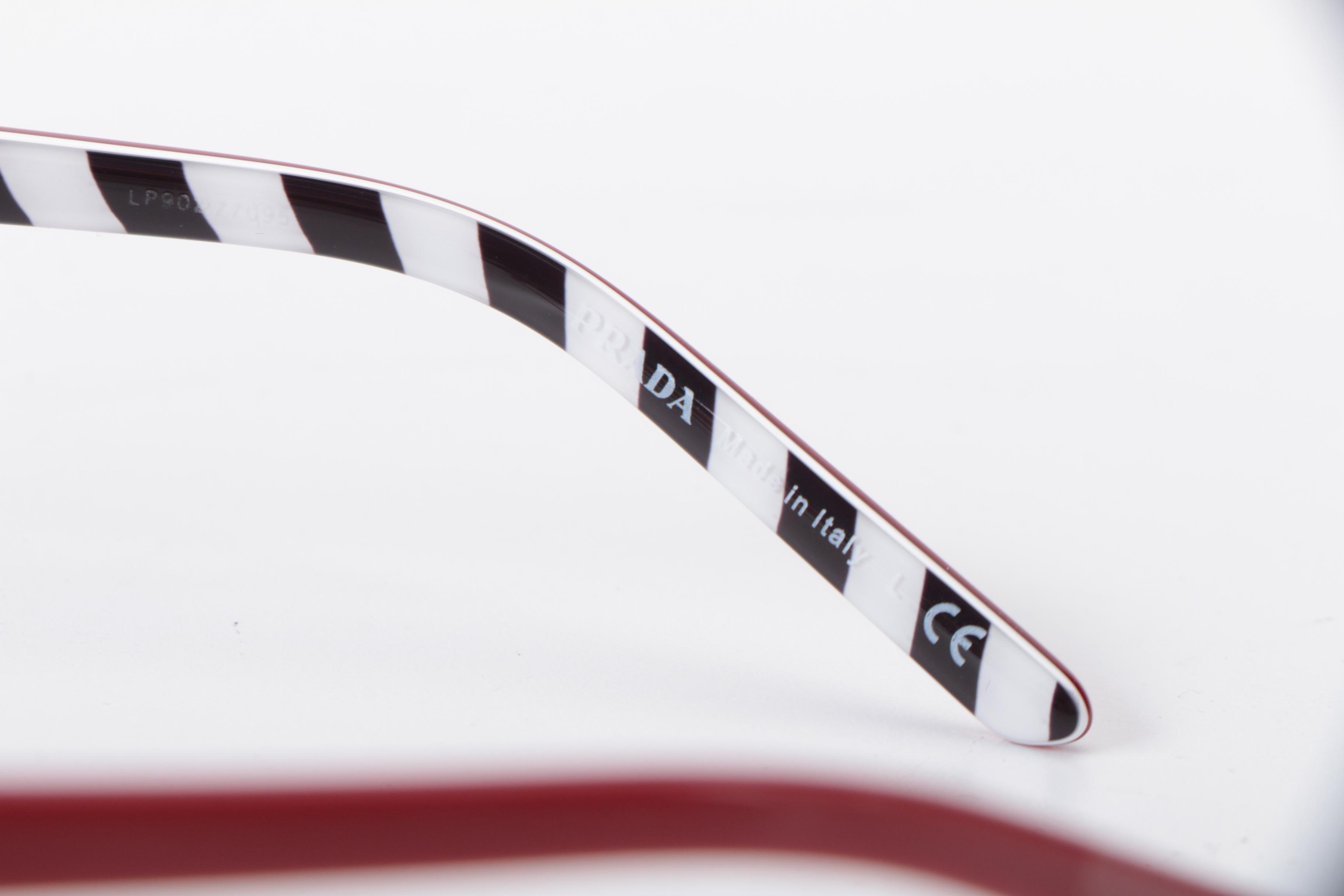 Prada VPR 10X Rectangular Eyeglasses in Box with Case