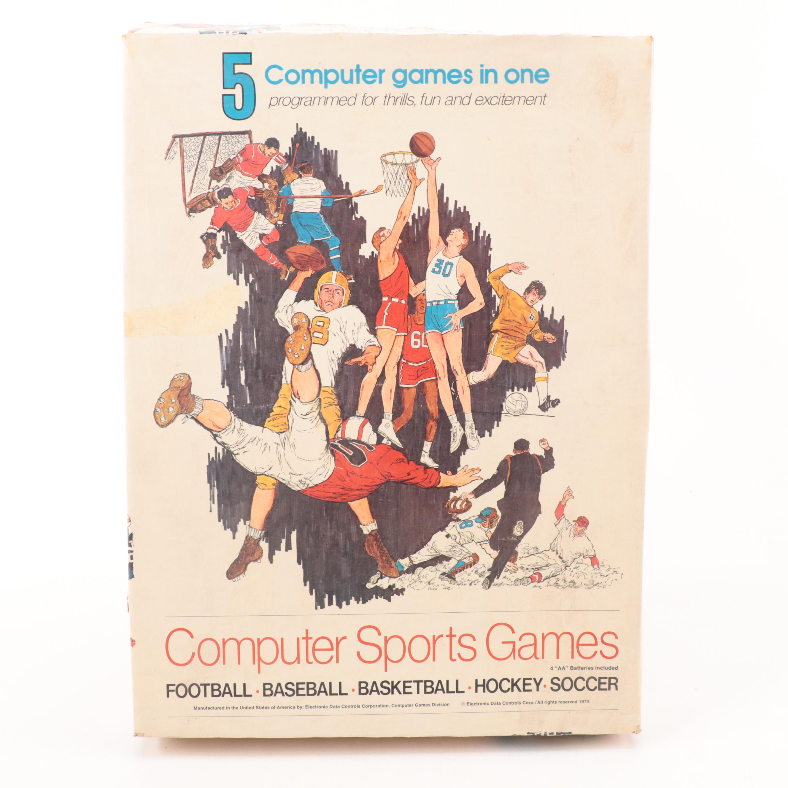 Mickey Mantle "Big League Baseball" and "Computer Sports Games," 1960s