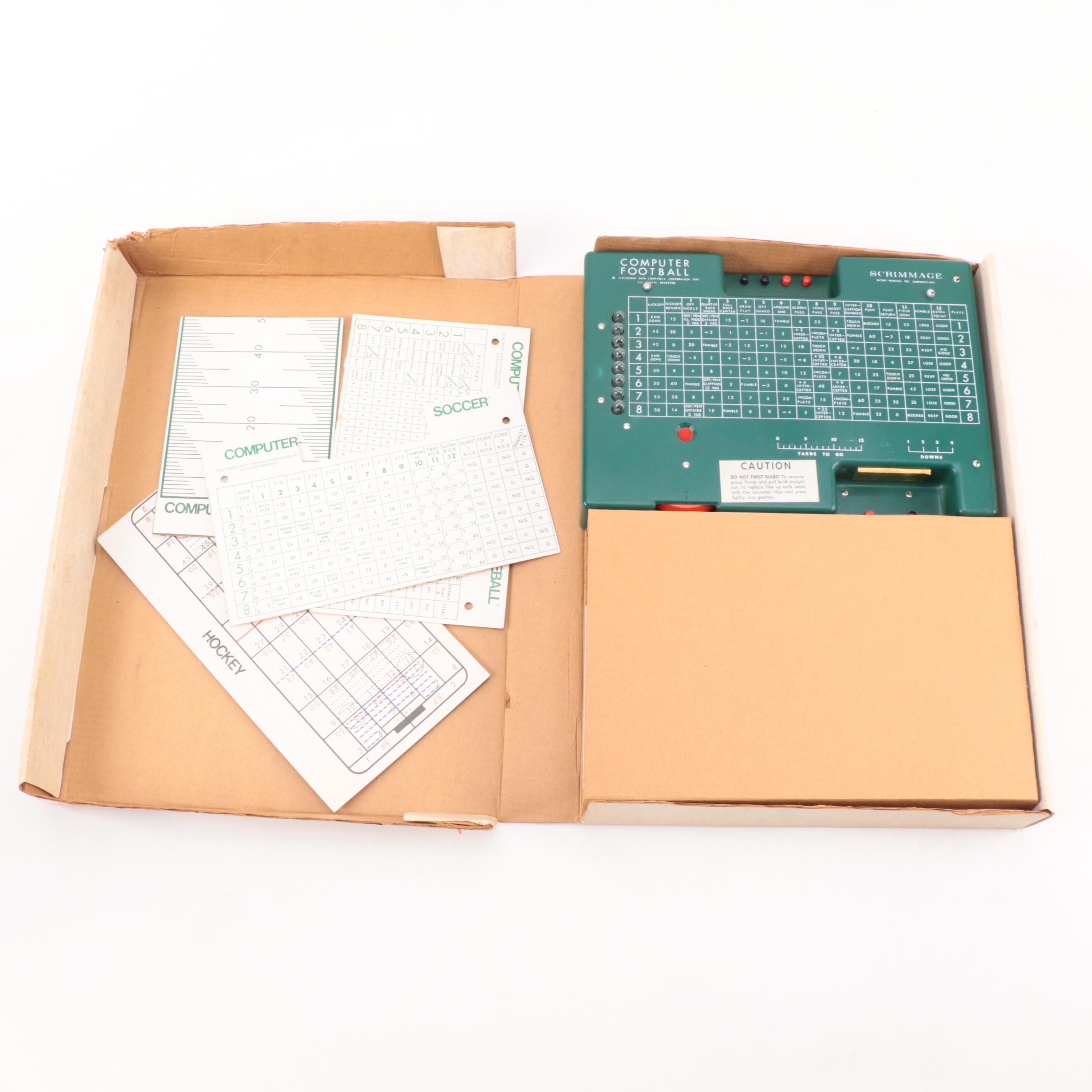 Mickey Mantle "Big League Baseball" and "Computer Sports Games," 1960s