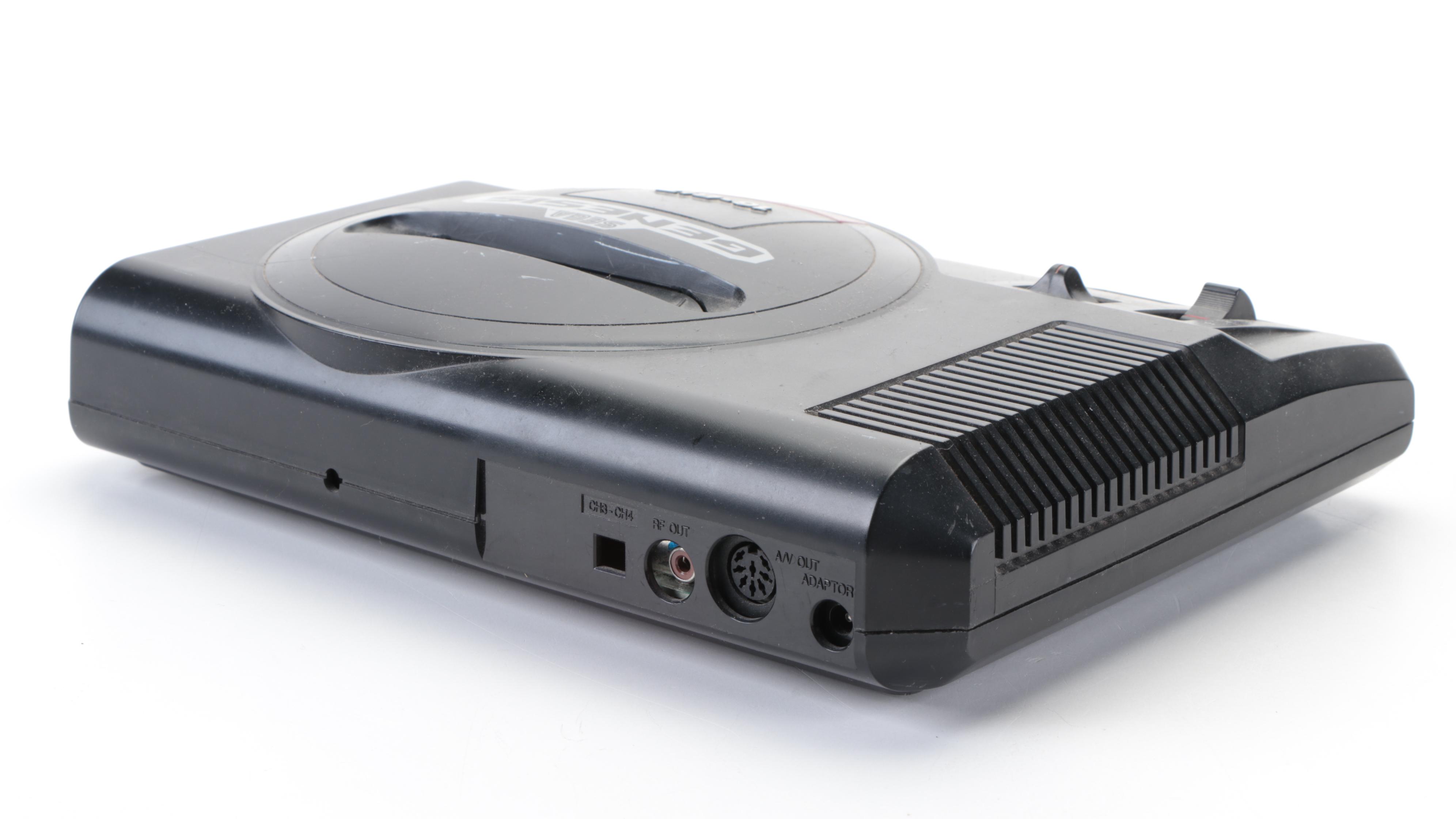 Sega Genesis 16-Bit System with Nine Games