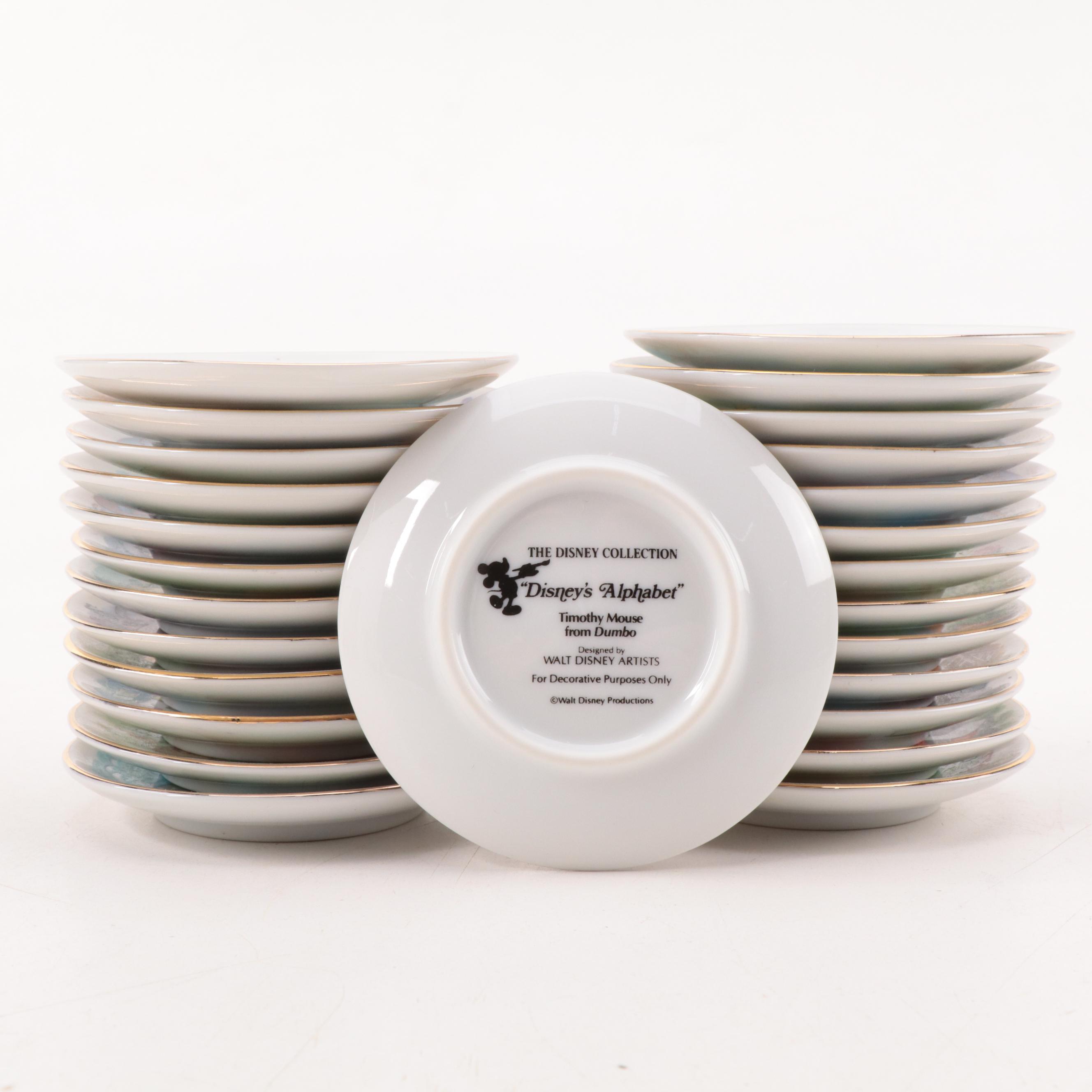 "Dumbo" Elephant Money Bank with Snow White Dwarf Figurines