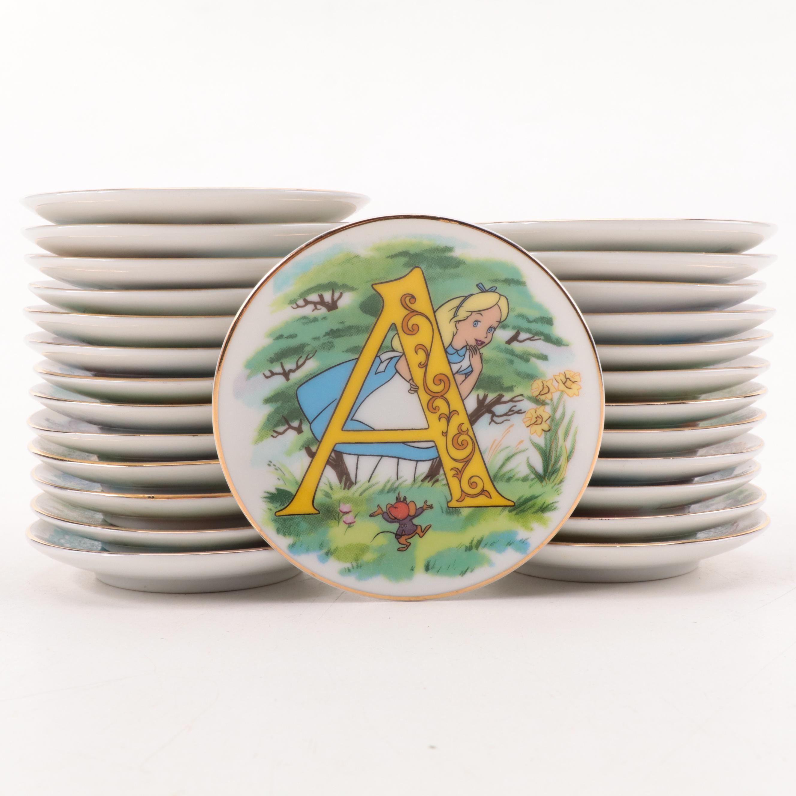 "Dumbo" Elephant Money Bank with Snow White Dwarf Figurines