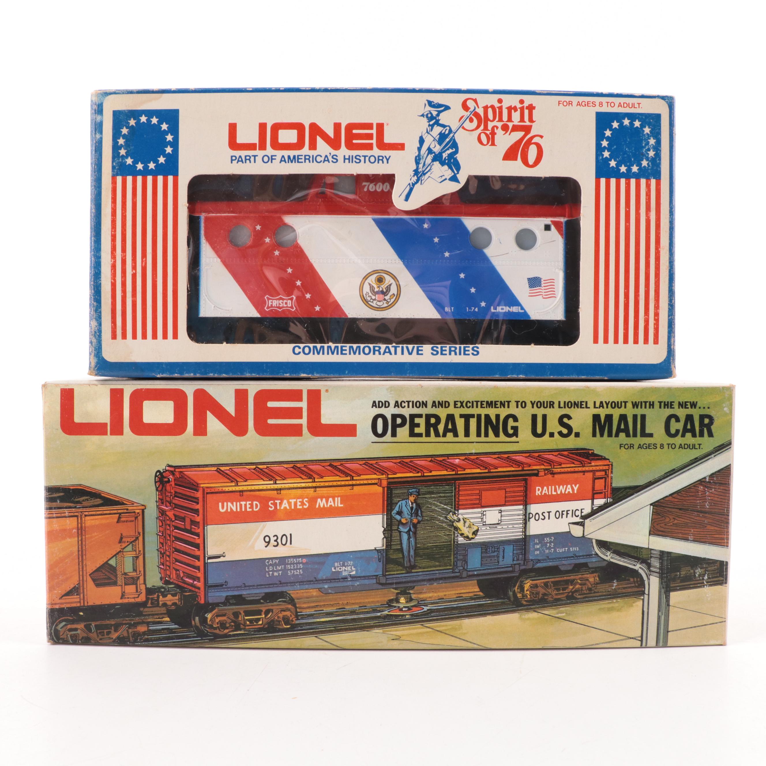 Lionel O Gauge Presidential Campaign and Other Train Cars