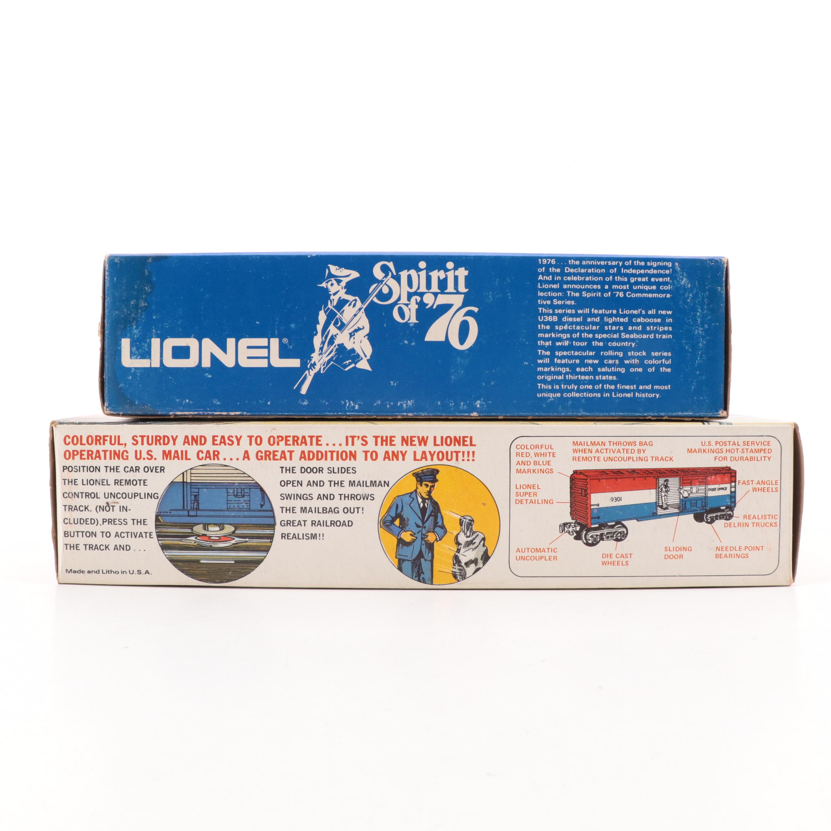 Lionel O Gauge Presidential Campaign and Other Train Cars