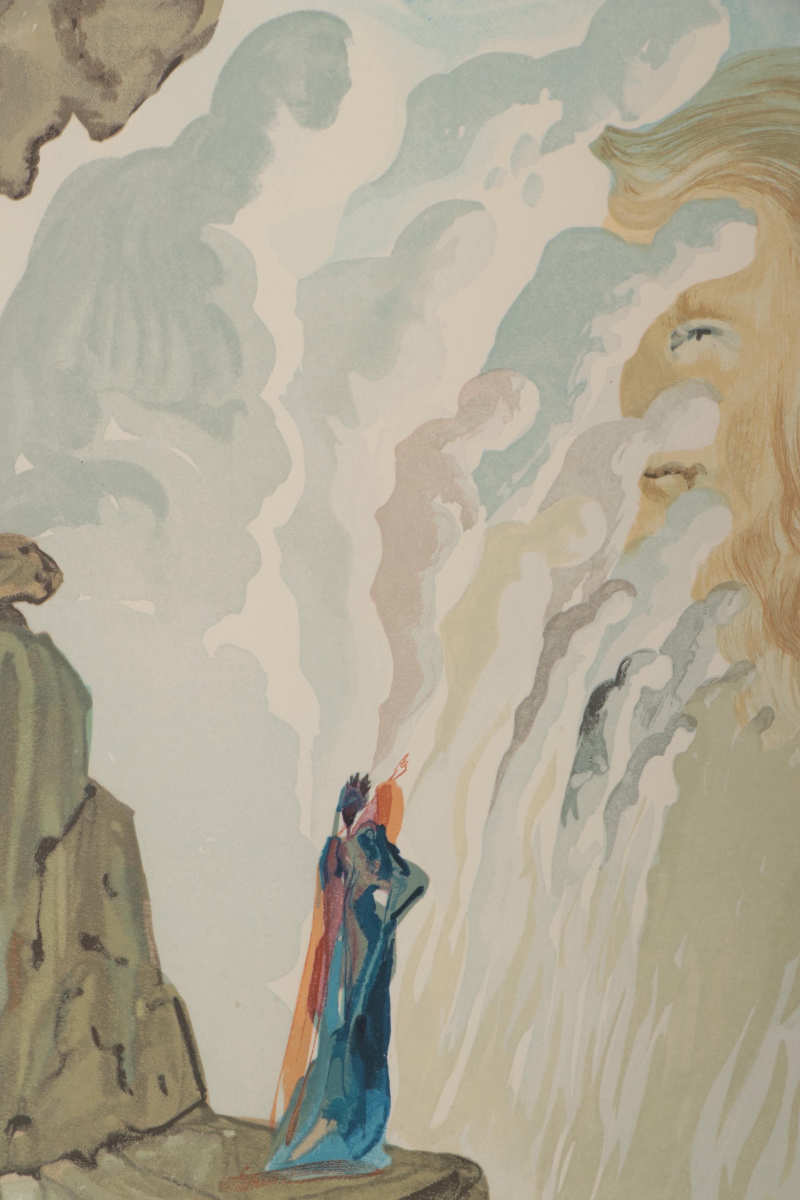 Salvador Dalí Wood Engraving "La Beaute des Sculptures"