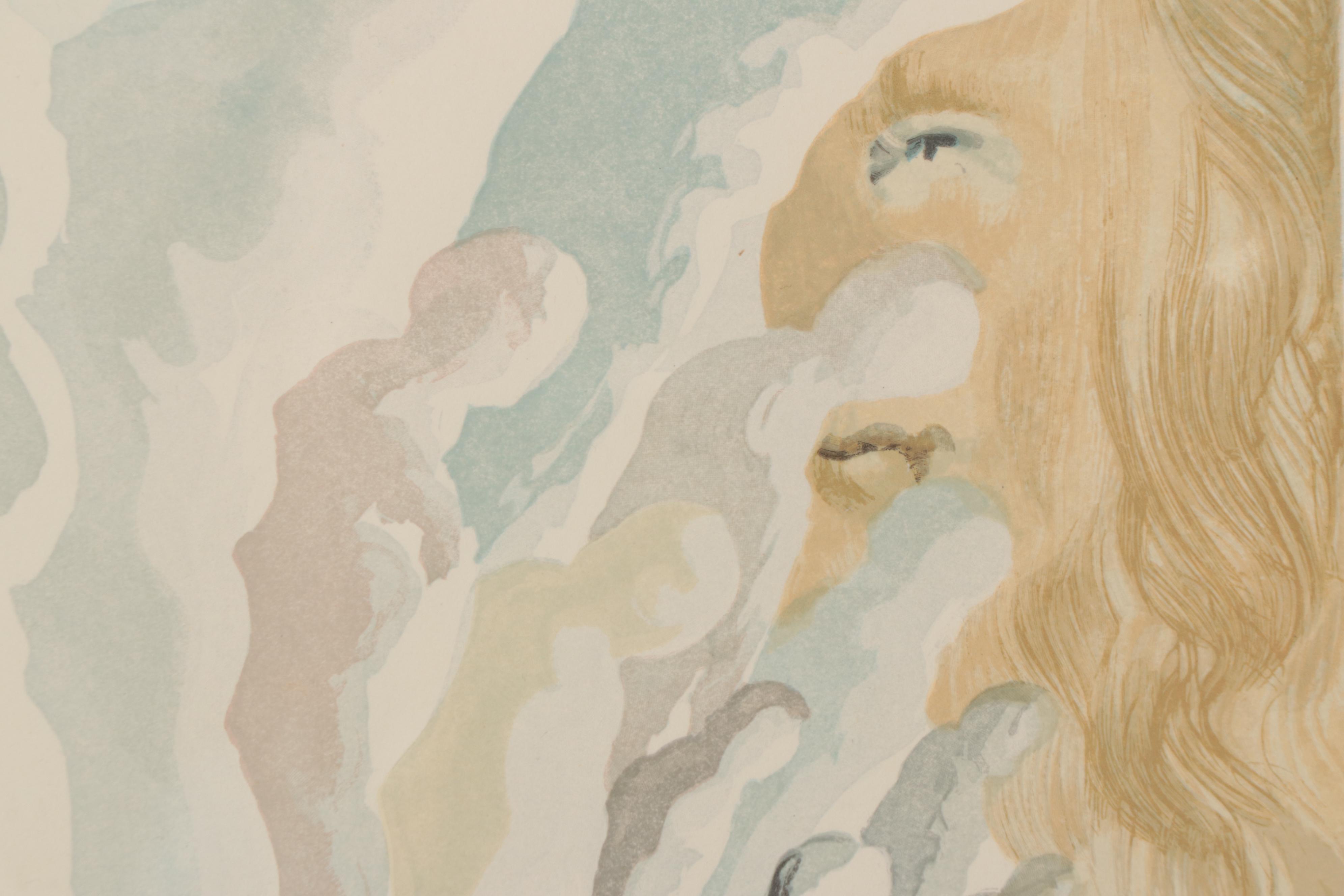 Salvador Dalí Wood Engraving "La Beaute des Sculptures"