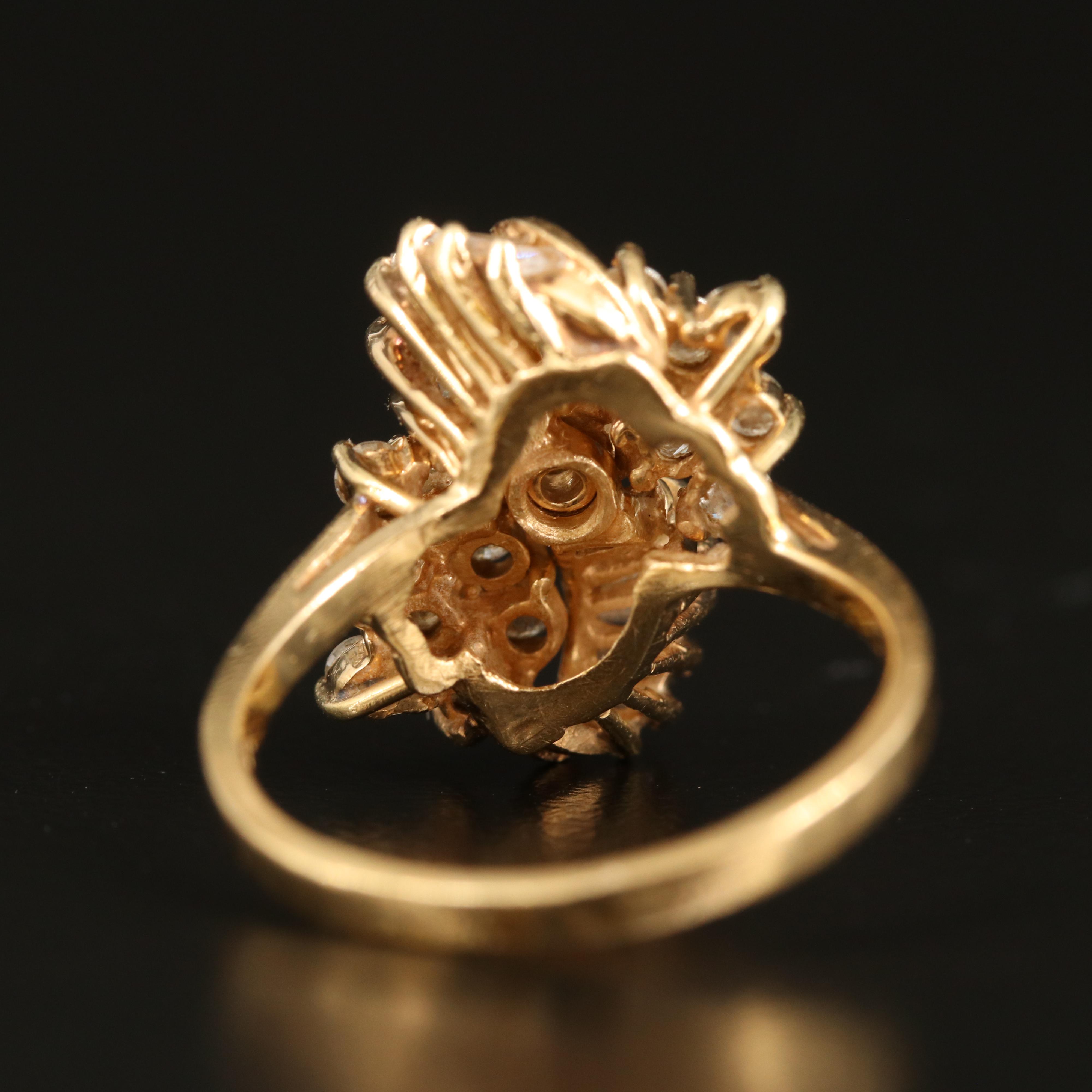 14K 1.19 CTW Diamond Ring