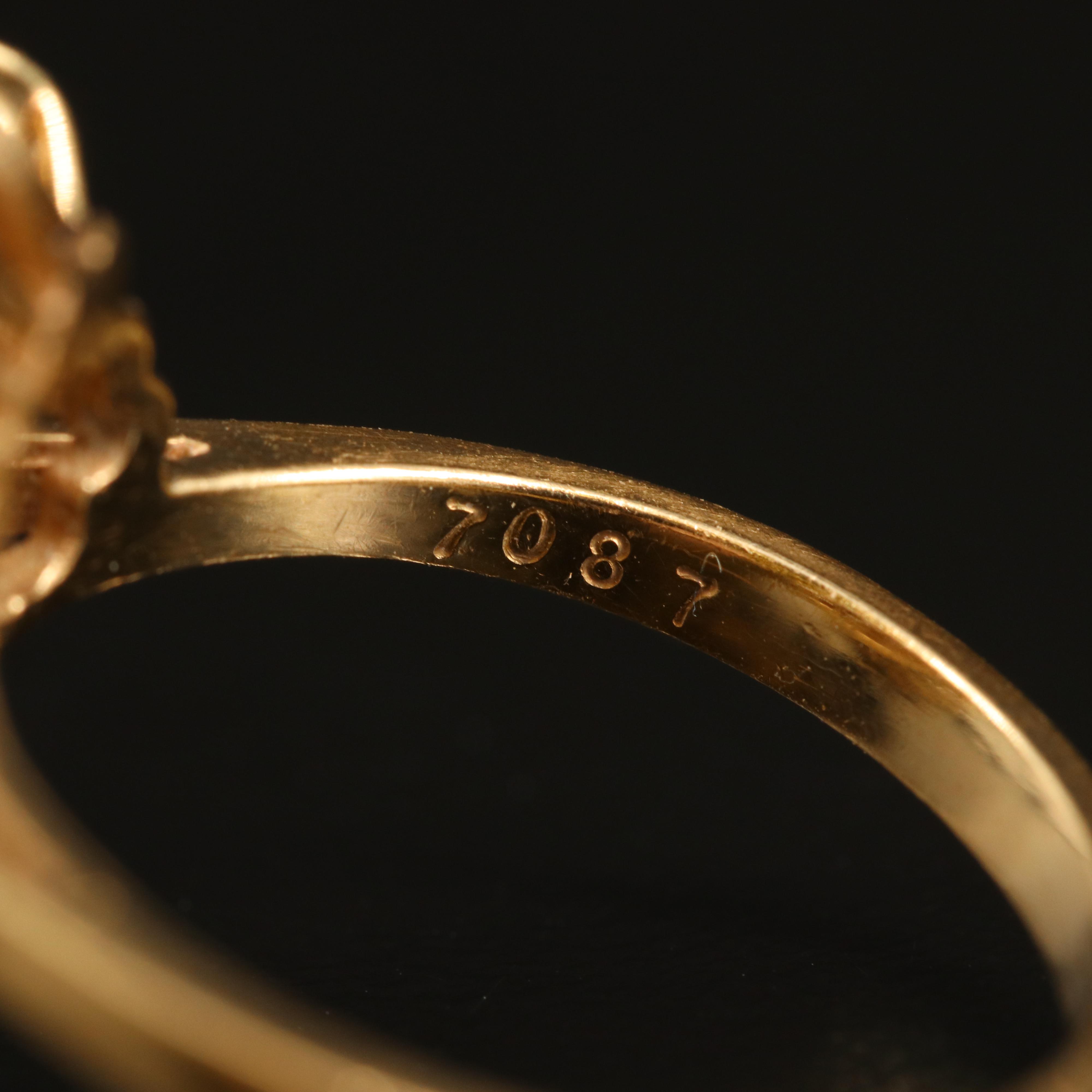 14K 1.19 CTW Diamond Ring