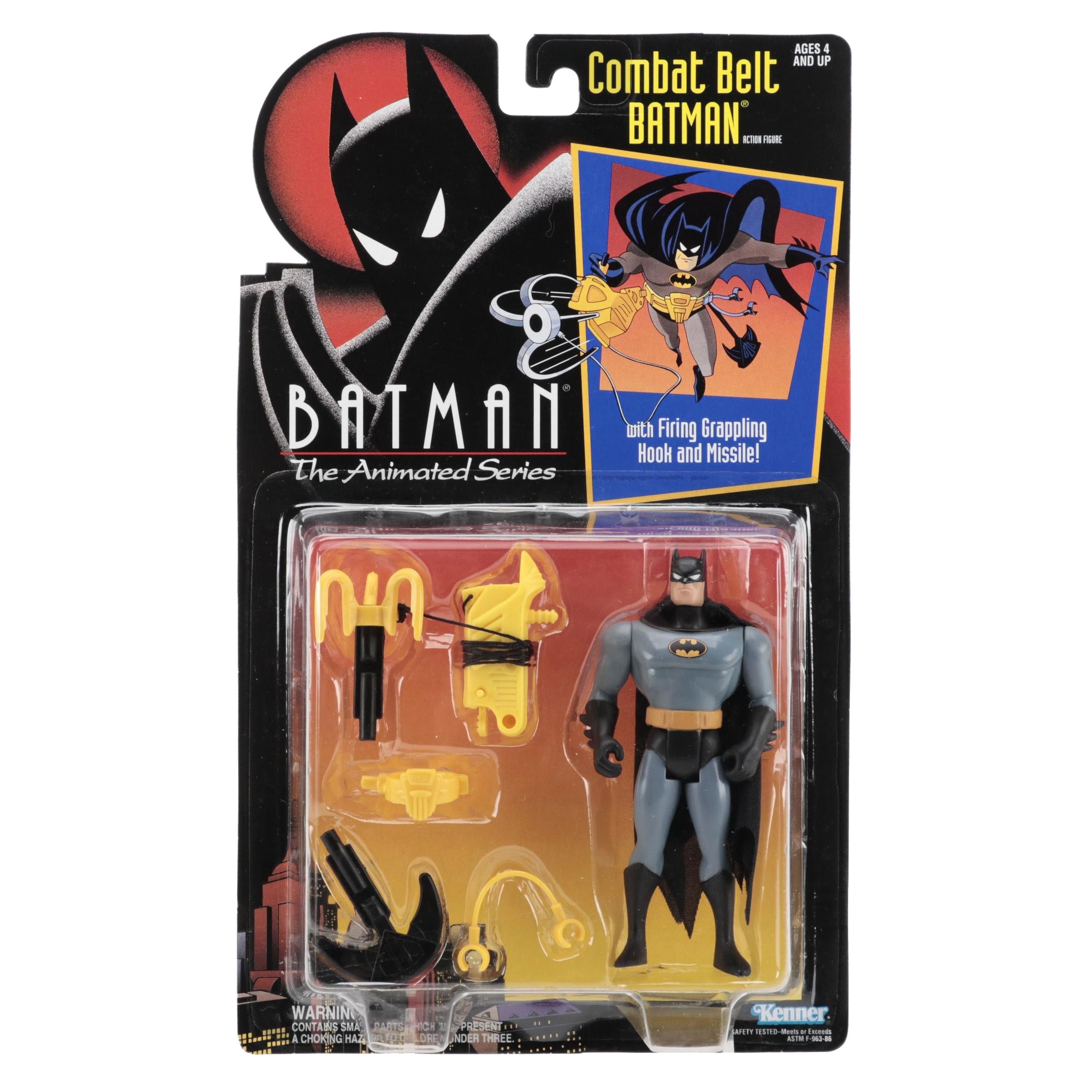 Combat Belt Batman Action Figure from "Batman: The Animated Series," 1990s