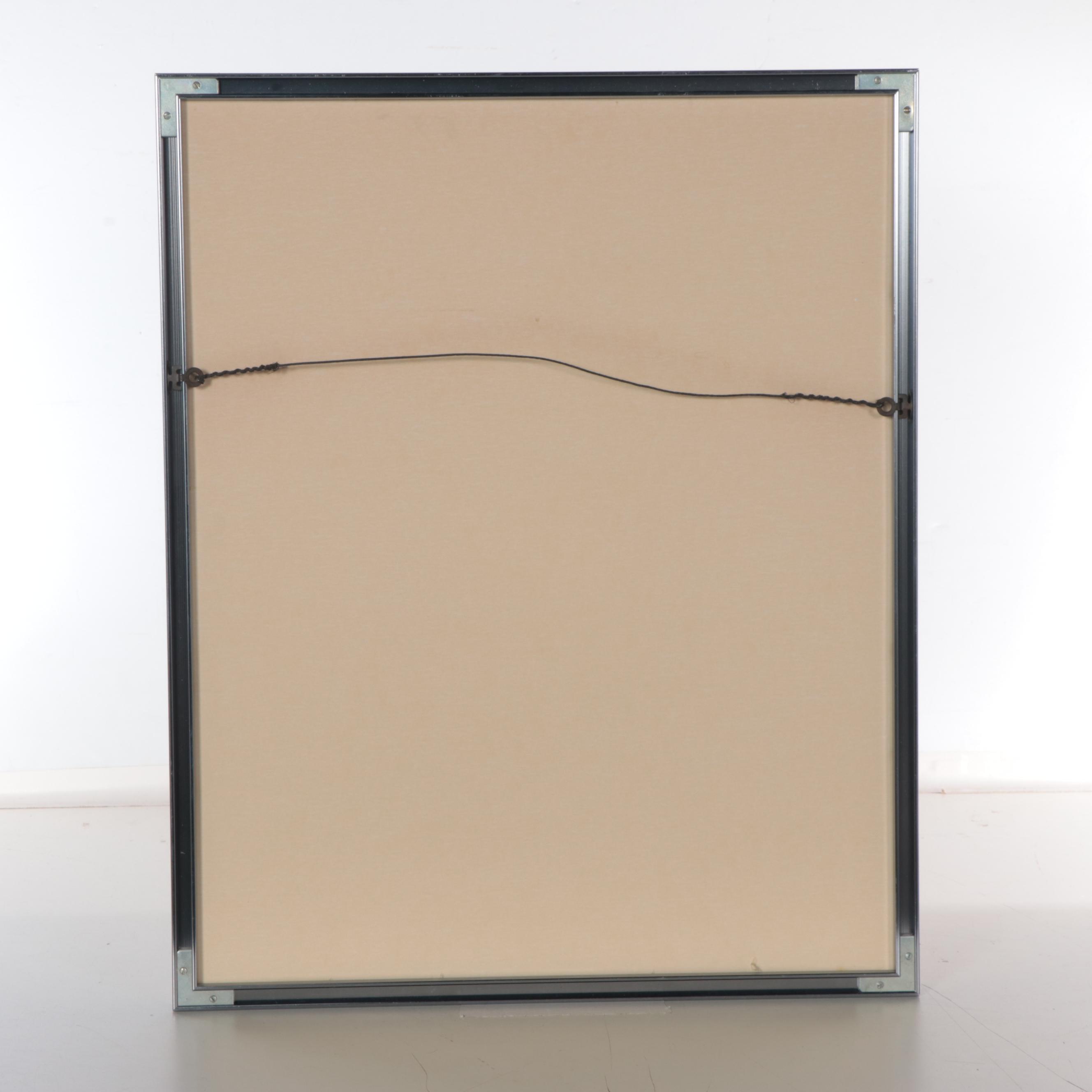 Salvador Dalí Color Etching "Adam and Eve," 1972