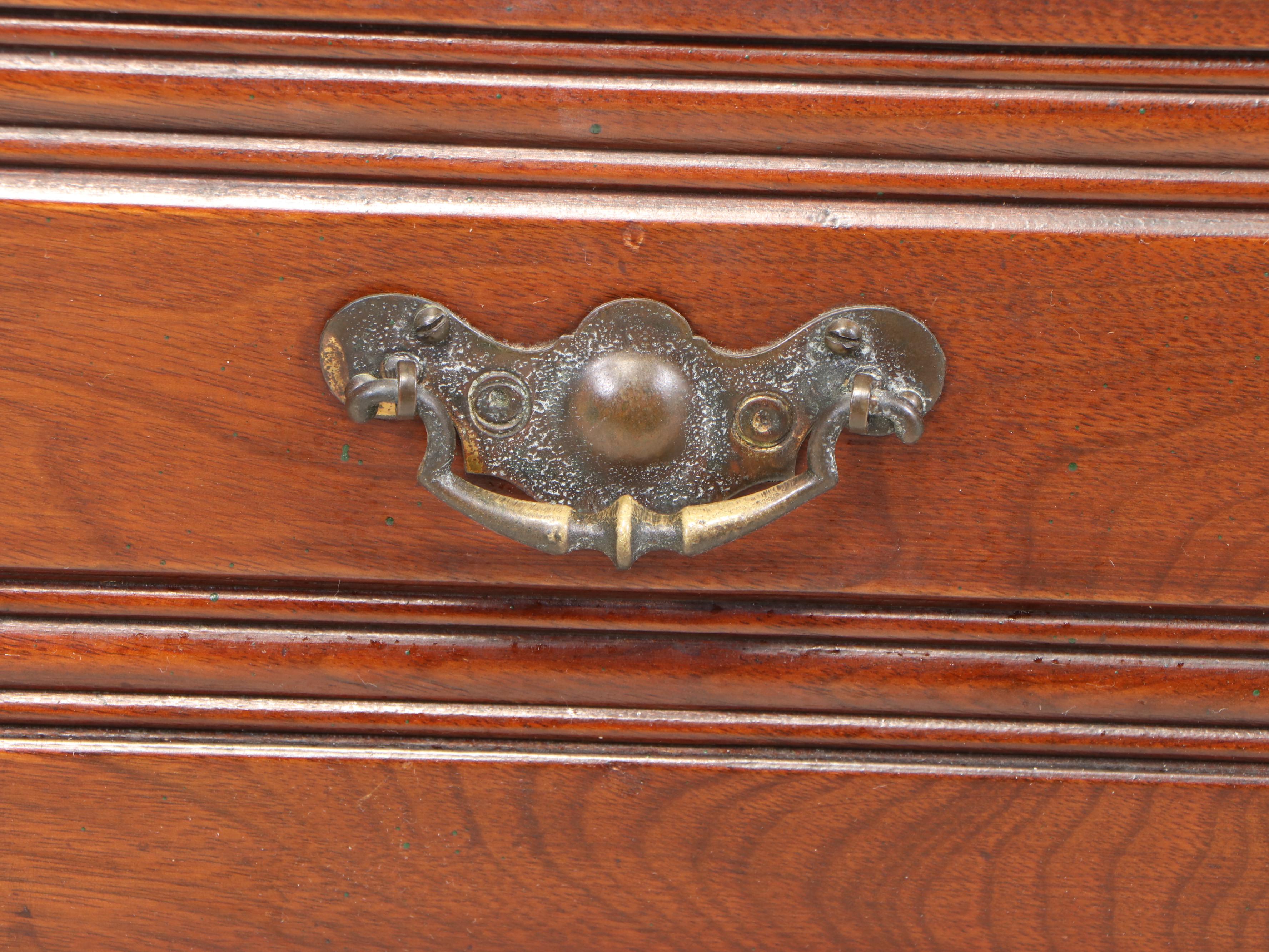 Victorian Cherry Finish Chest of Drawers, Late 19th Century