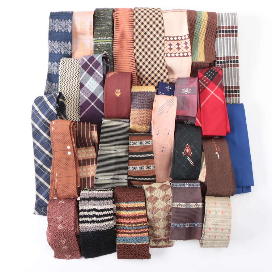 Cavalier of Louisville, Mallison, Burkhardt and Other Square End Neckties