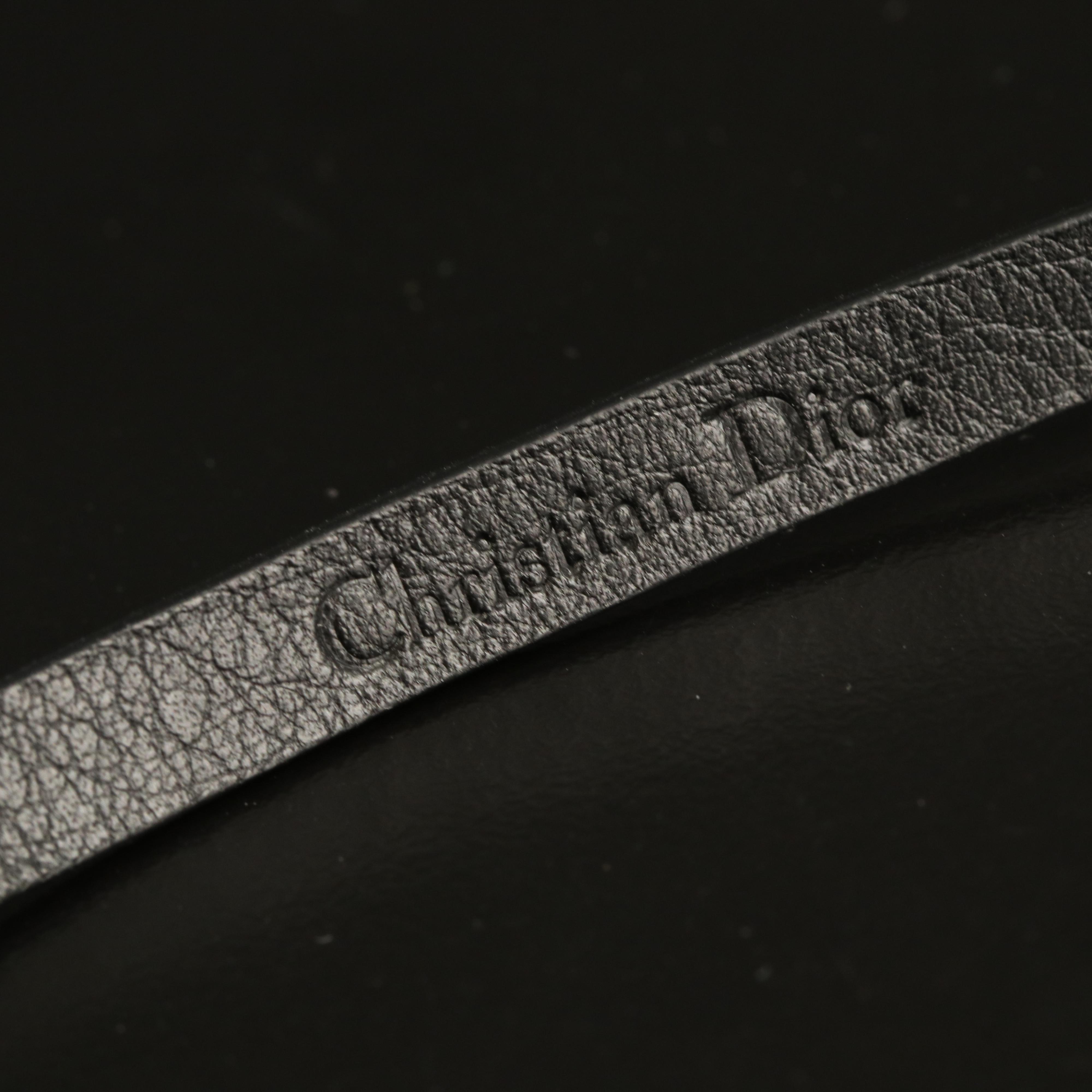 Christian Dior Crystal Bee Wrap Bracelet