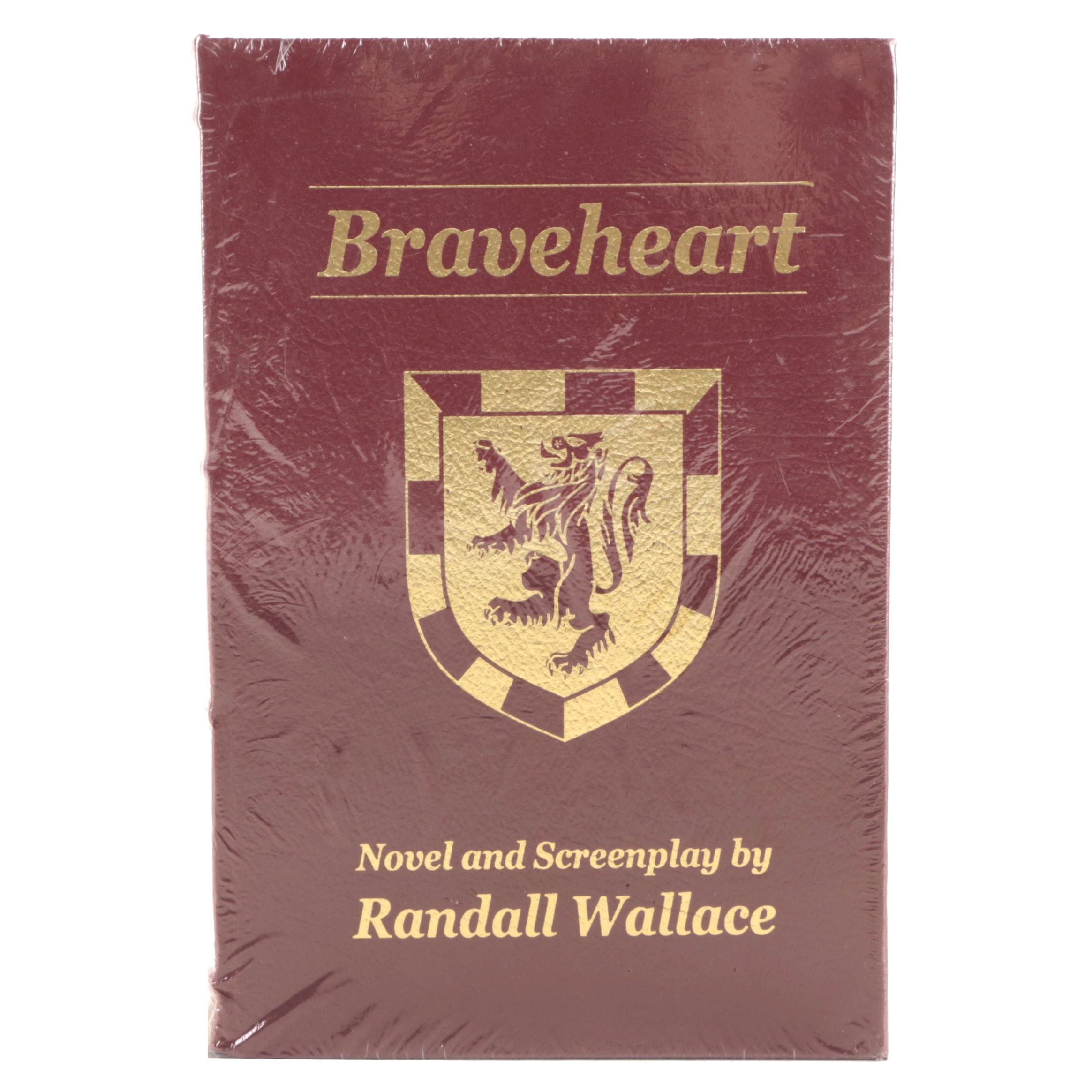 Signed Limited Edition "Braveheart" Novel and Screenplay by Randall Wallace