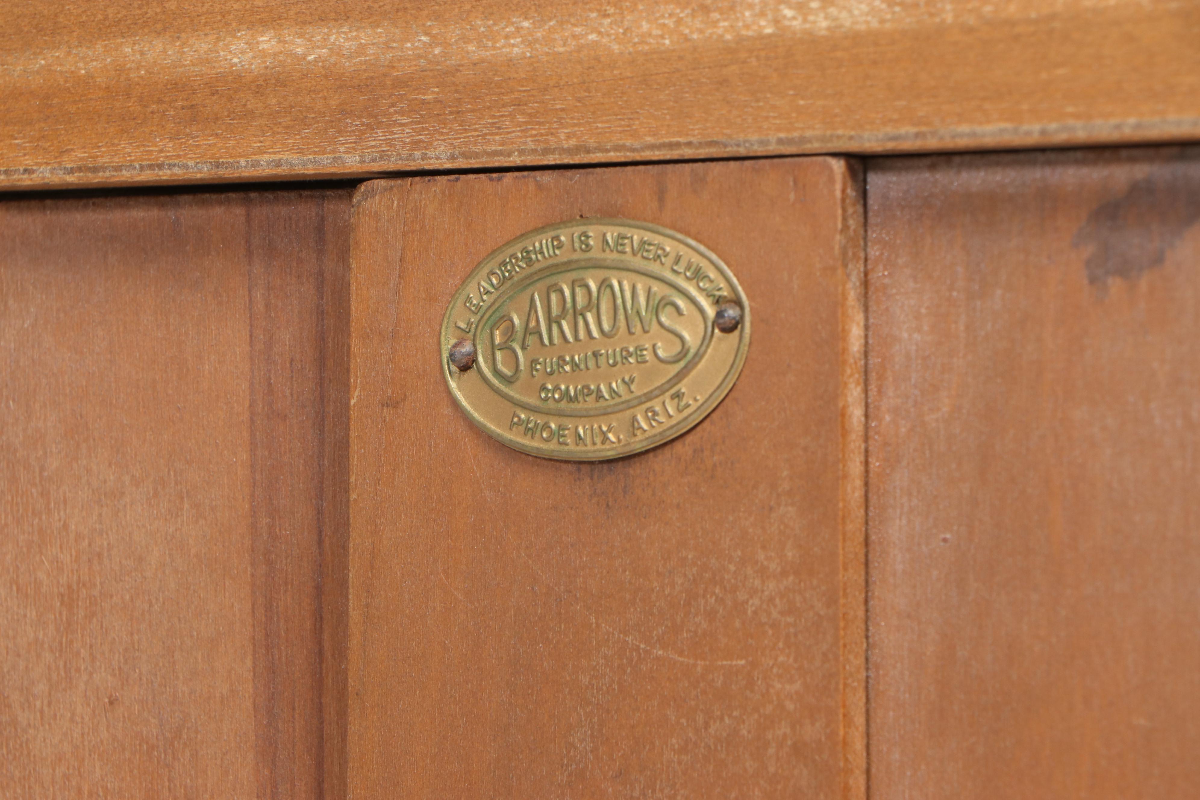 Jacobean Style Walnut China Cabinet, Circa 1920s