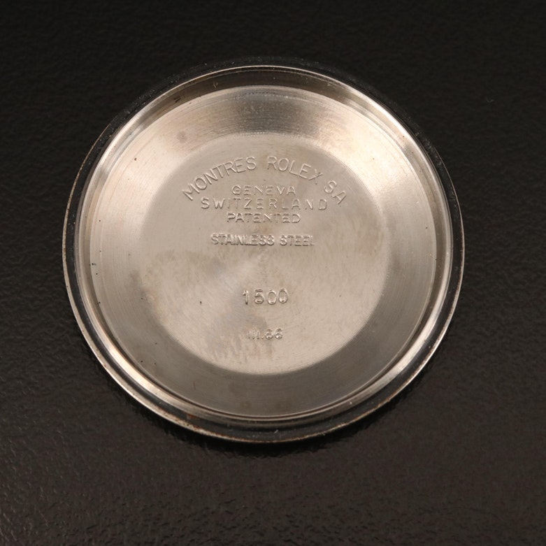 1966 Rolex Oyster Perpetual Date Stainless Steel Watch