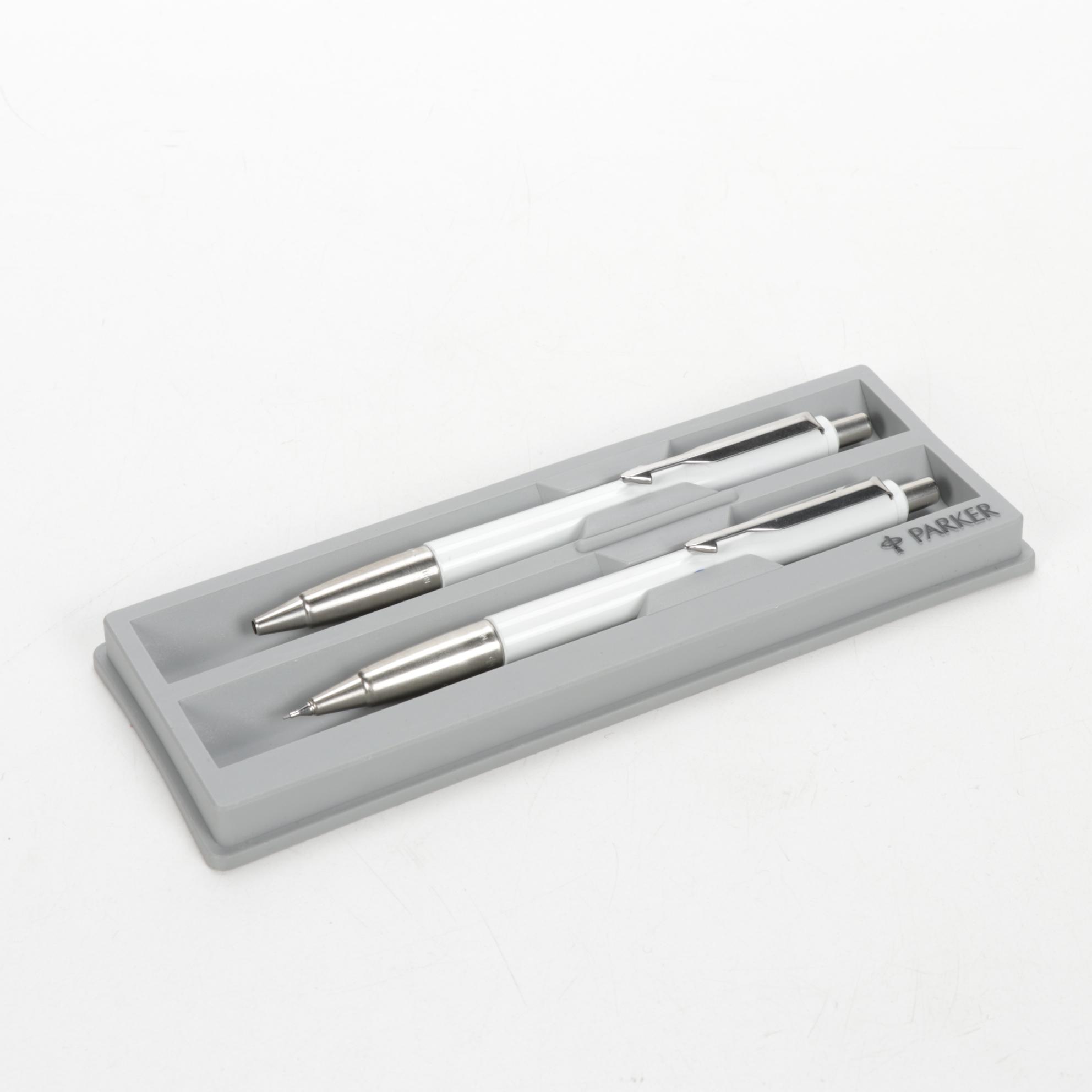 Cross and Parker "USS" Pen Sets, Sheaffer Fountain Pen, Autopoint Pencil