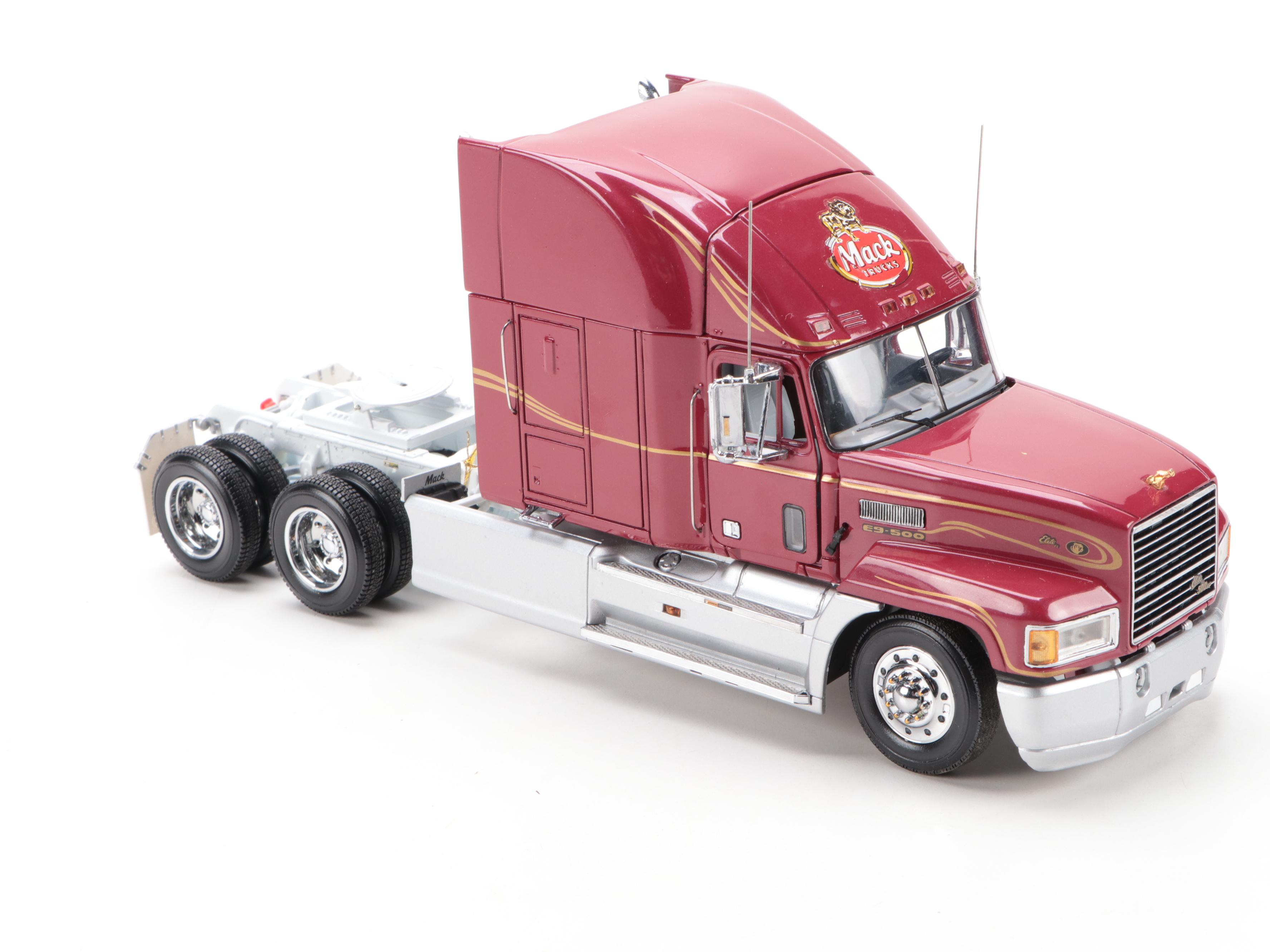 Franklin Mint Mack Truck Diecast Toy Semi-Trucks