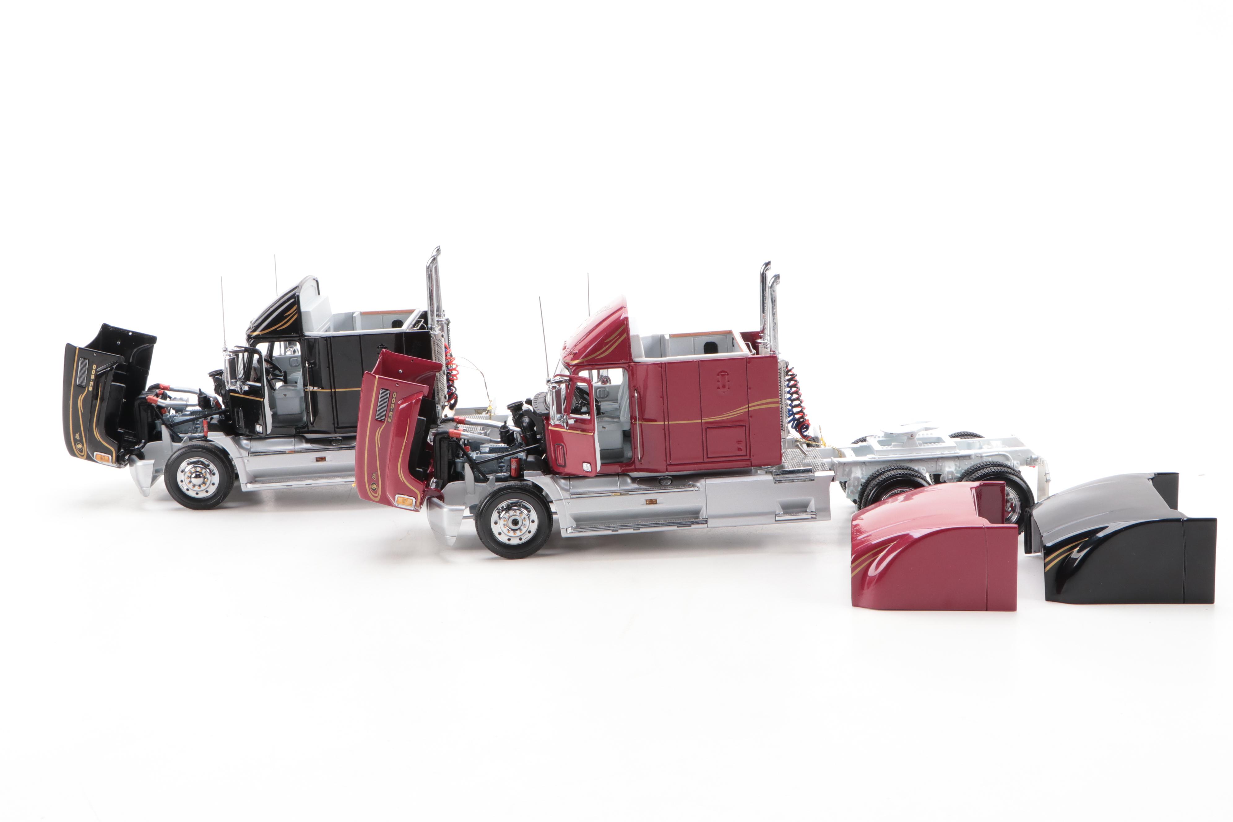 Franklin Mint Mack Truck Diecast Toy Semi-Trucks