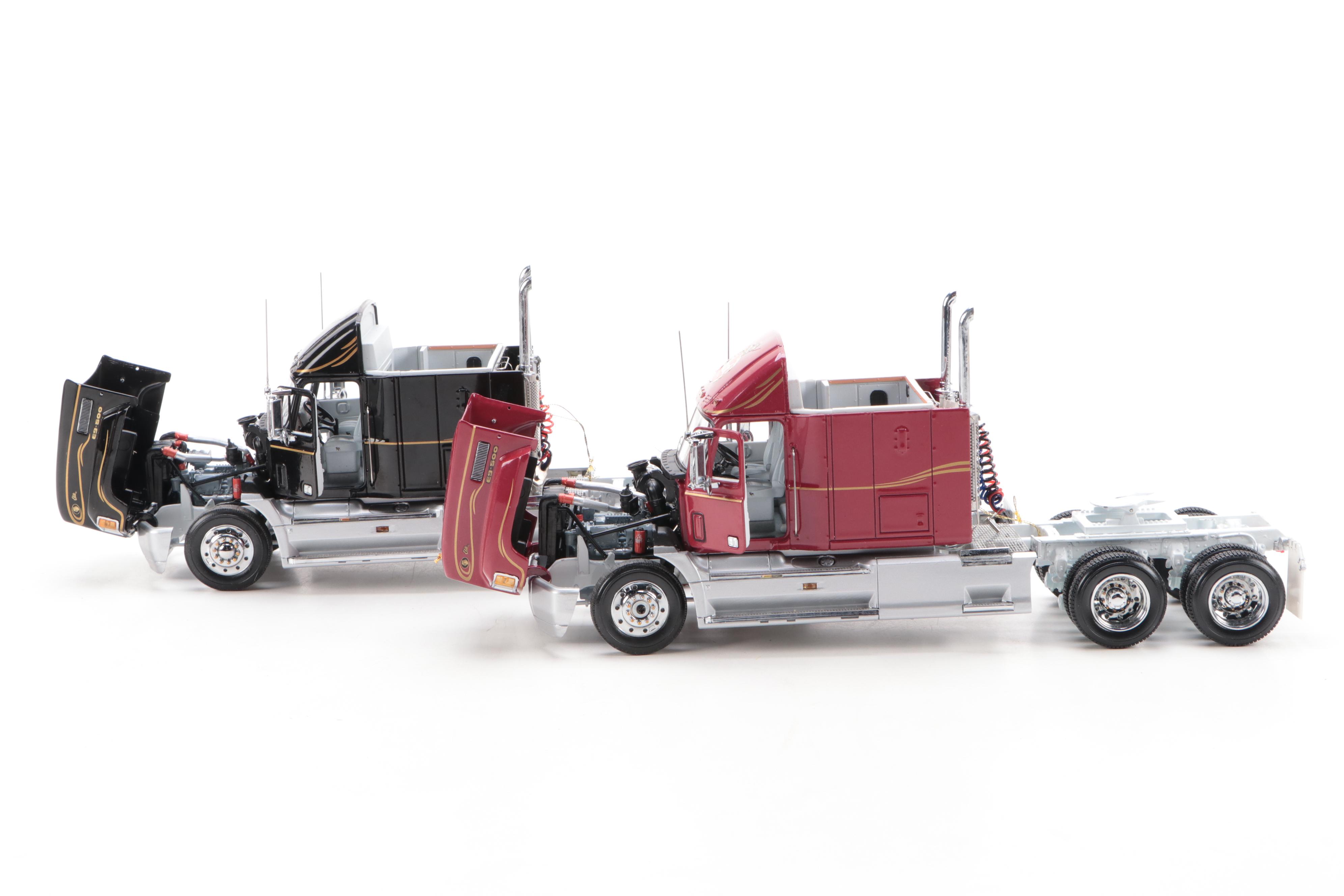 Franklin Mint Mack Truck Diecast Toy Semi-Trucks