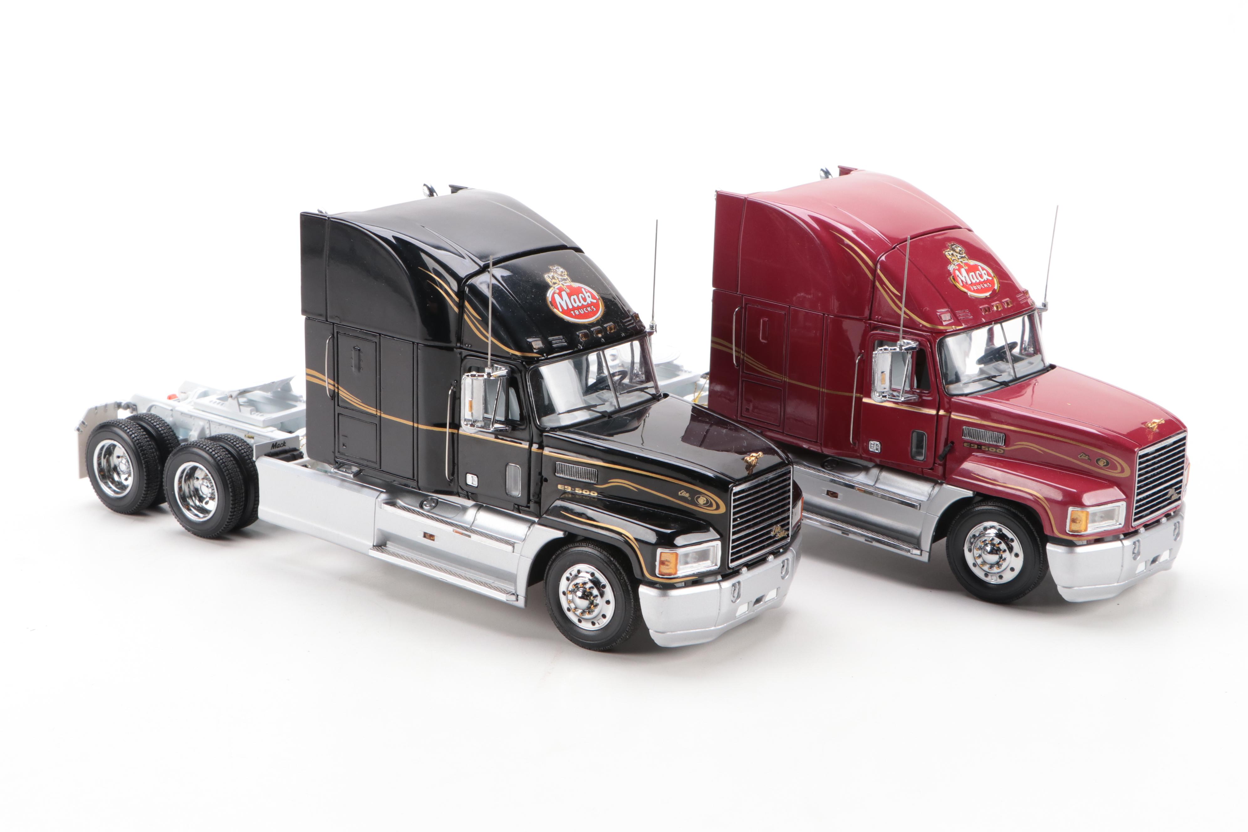 Franklin Mint Mack Truck Diecast Toy Semi-Trucks