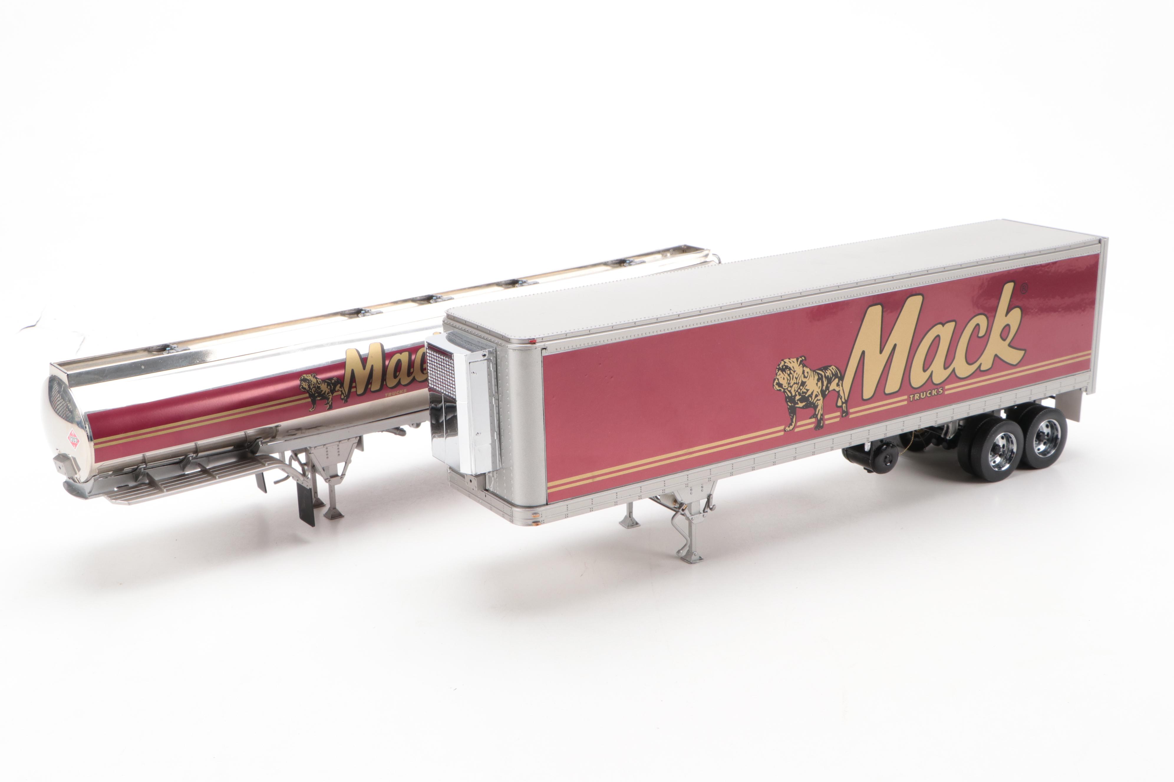 Franklin Mint Mack Truck Diecast Toy Semi-Trucks