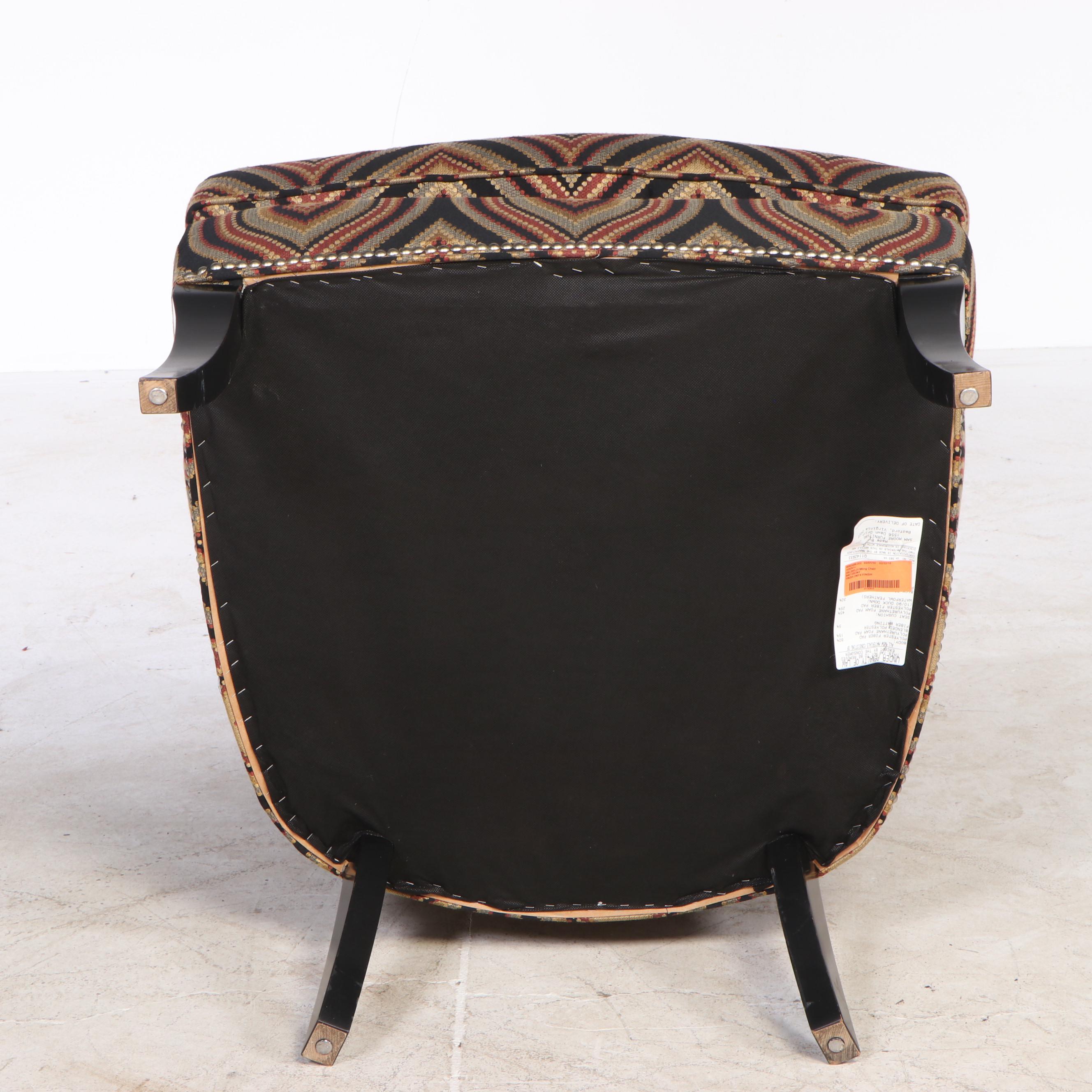 Sam Moore Wingback Lounge Chairs