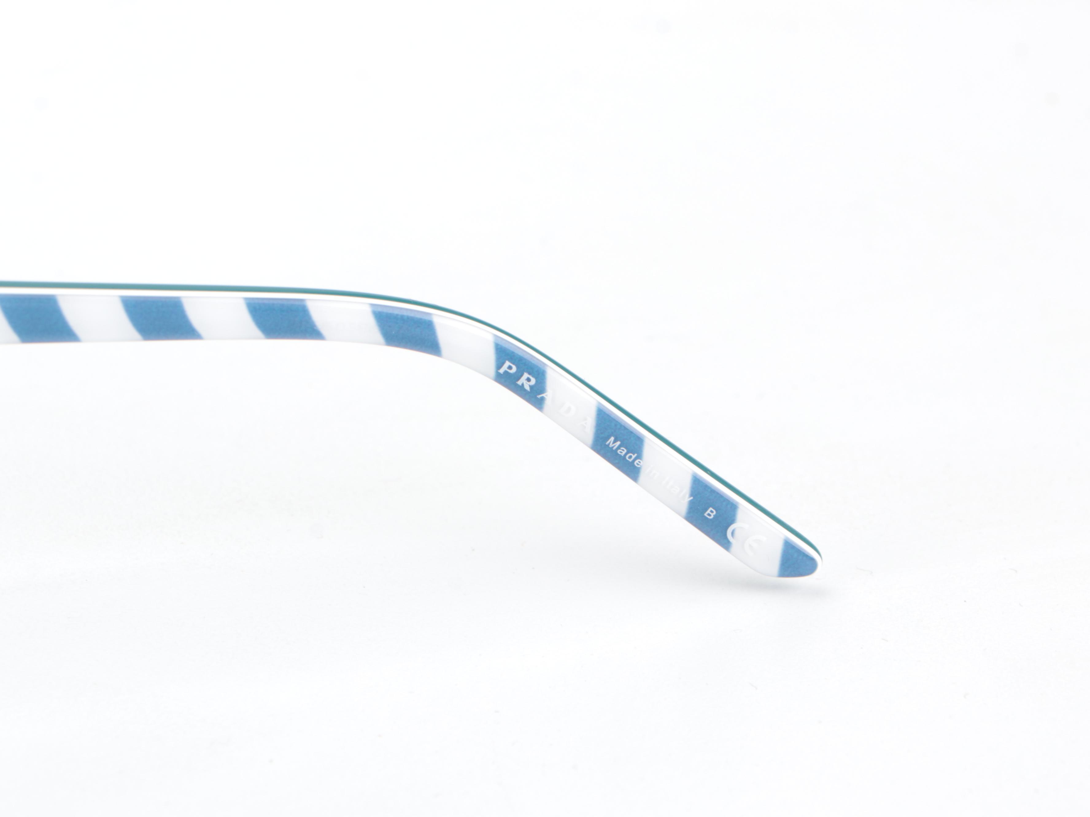 Prada VPR 17V Rectangular Eyeglasses with Case and Box