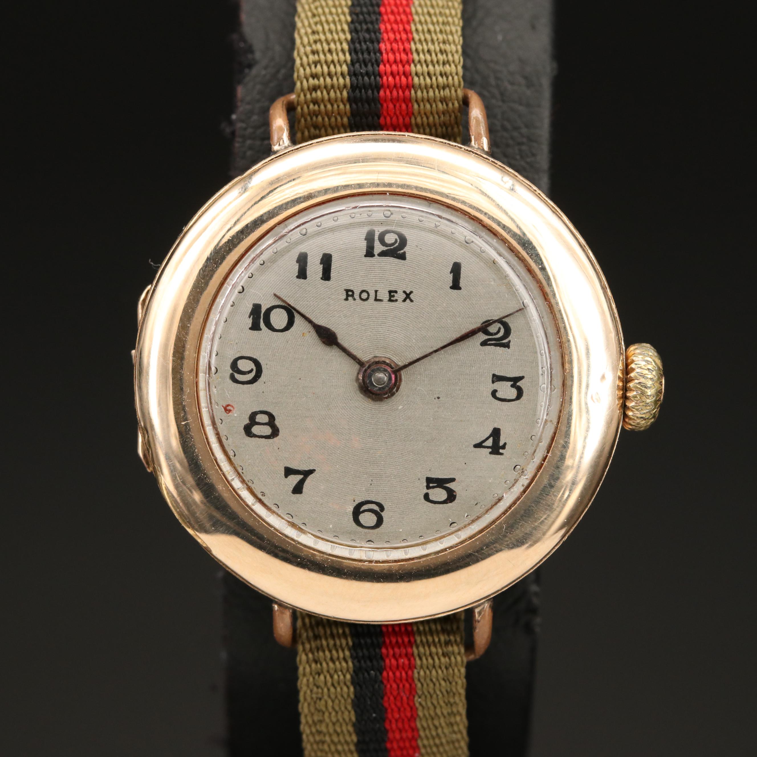 Vintage Rolex Gold Filled Canadian Case Conversion Watch